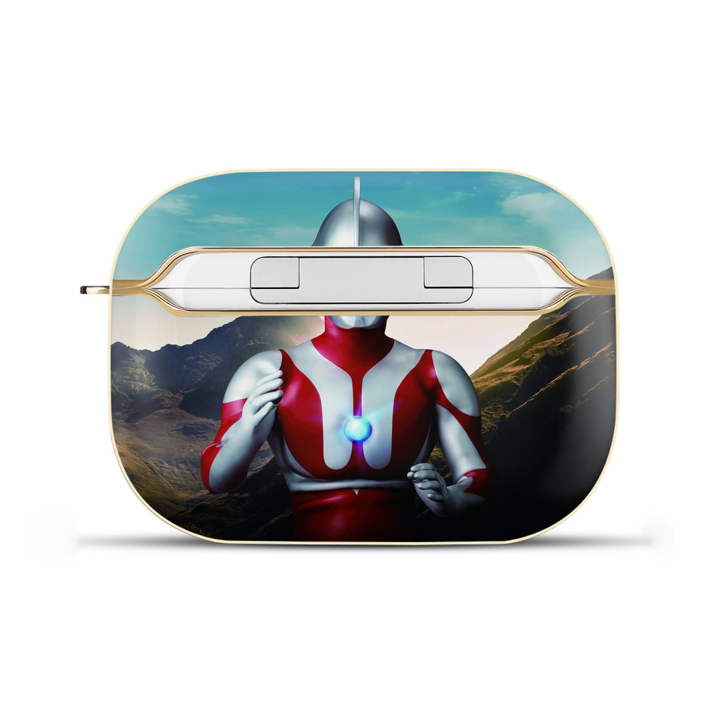 ウルトラマン Ultraman 【AirPods Pro用】ハードシェル保護ケース｜耐衝撃・防指紋・カラビナ付き商品仕様