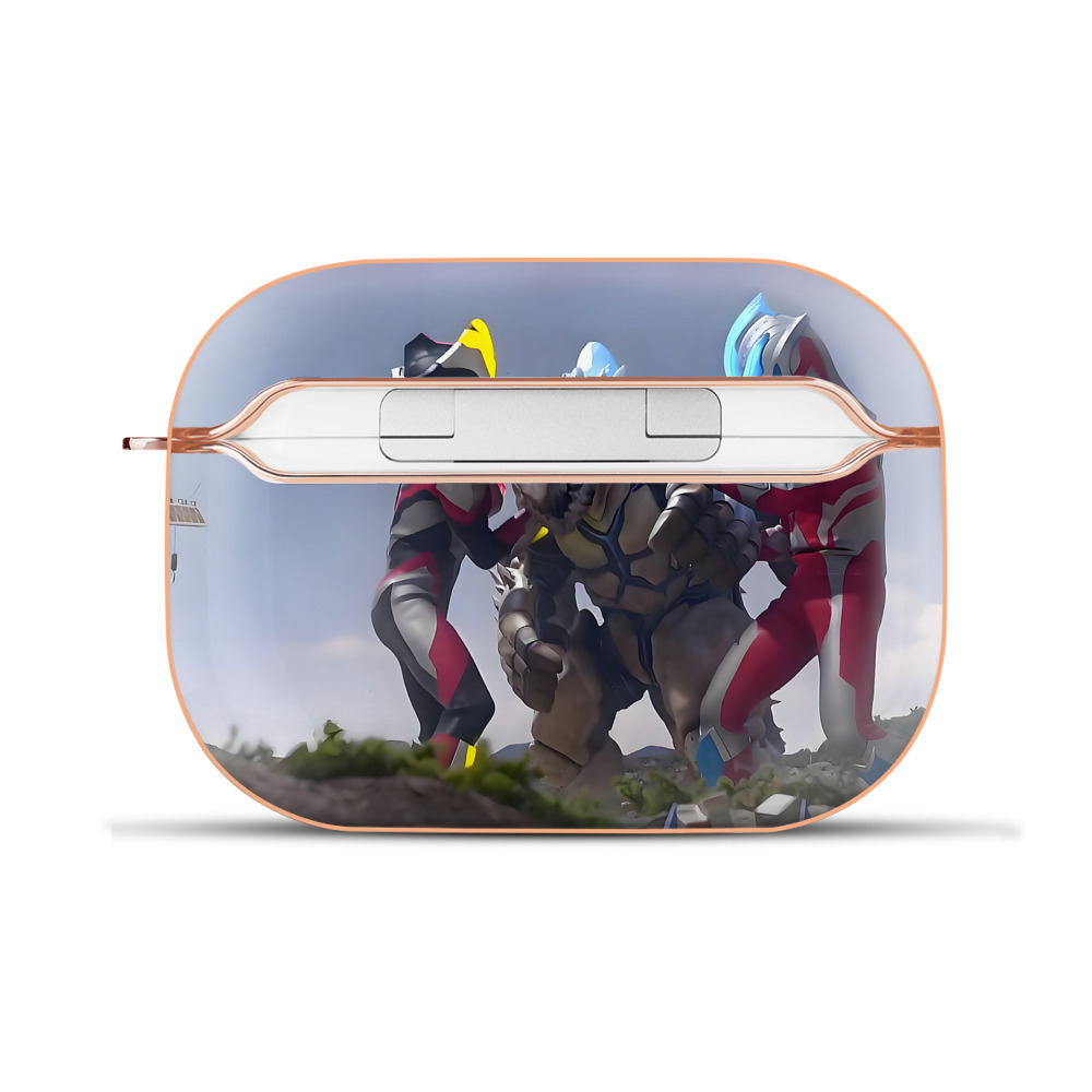 ウルトラマン Ultraman 【AirPods Pro用】ハードシェル保護ケース｜耐衝撃・防指紋・カラビナ付き商品仕様