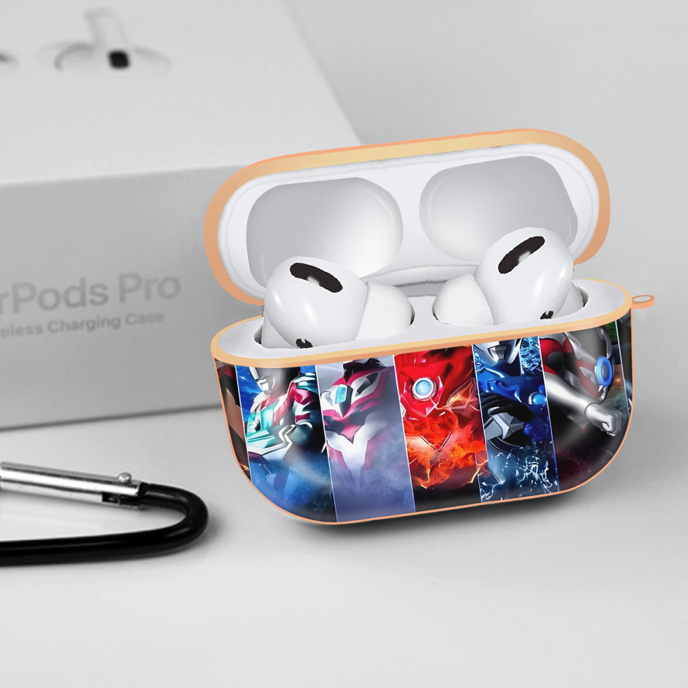 ウルトラマン Ultraman 【AirPods Pro用】ハードシェル保護ケース｜耐衝撃・防指紋・カラビナ付き商品仕様