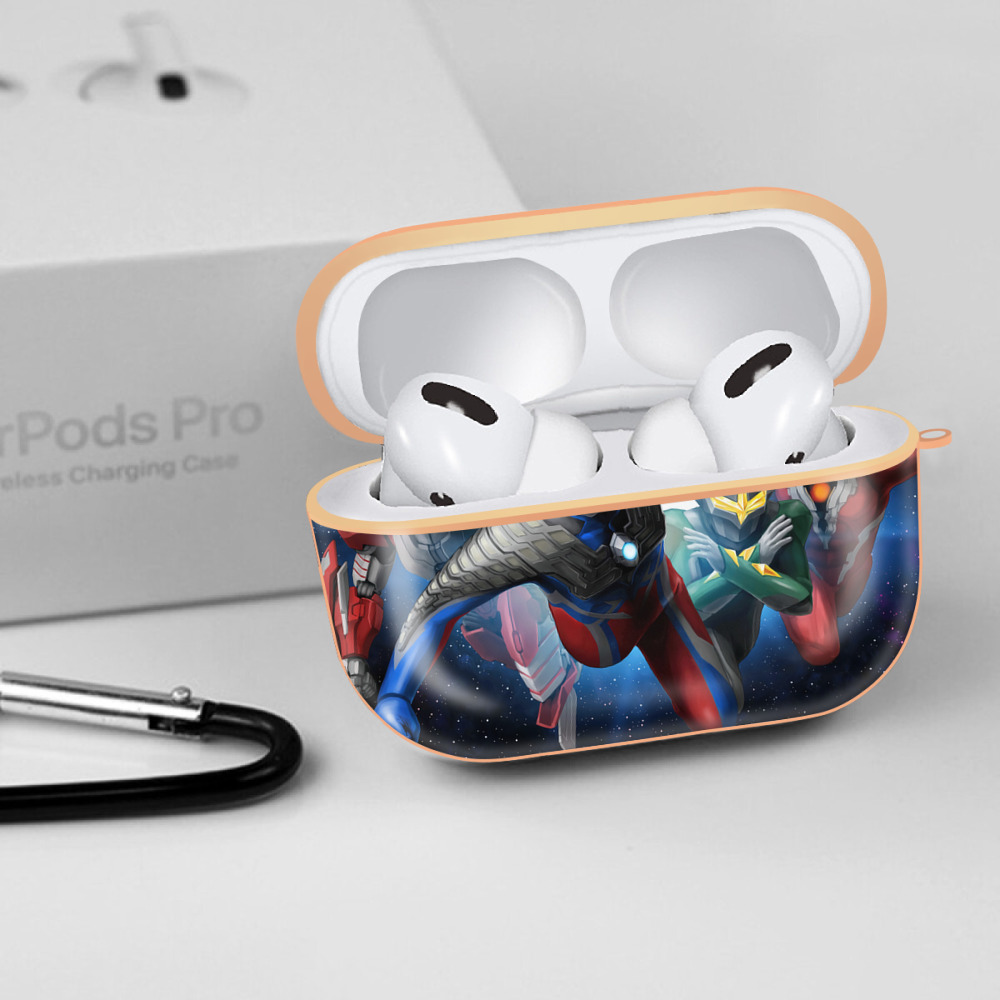 ウルトラマン Ultraman 【AirPods Pro用】ハードシェル保護ケース｜耐衝撃・防指紋・カラビナ付き商品仕様
