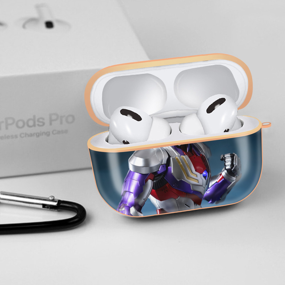 ウルトラマン Ultraman 【AirPods Pro用】ハードシェル保護ケース｜耐衝撃・防指紋・カラビナ付き商品仕様