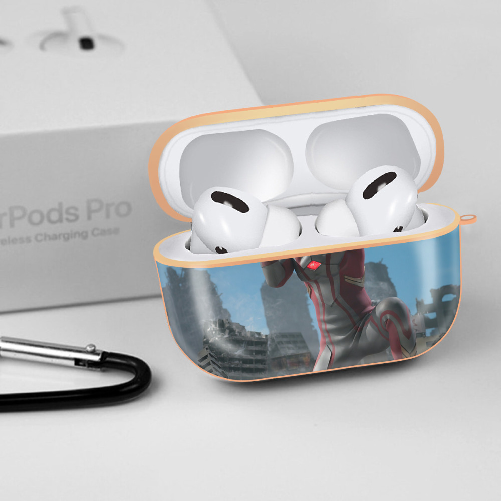 ウルトラマン Ultraman 【AirPods Pro用】ハードシェル保護ケース｜耐衝撃・防指紋・カラビナ付き商品仕様
