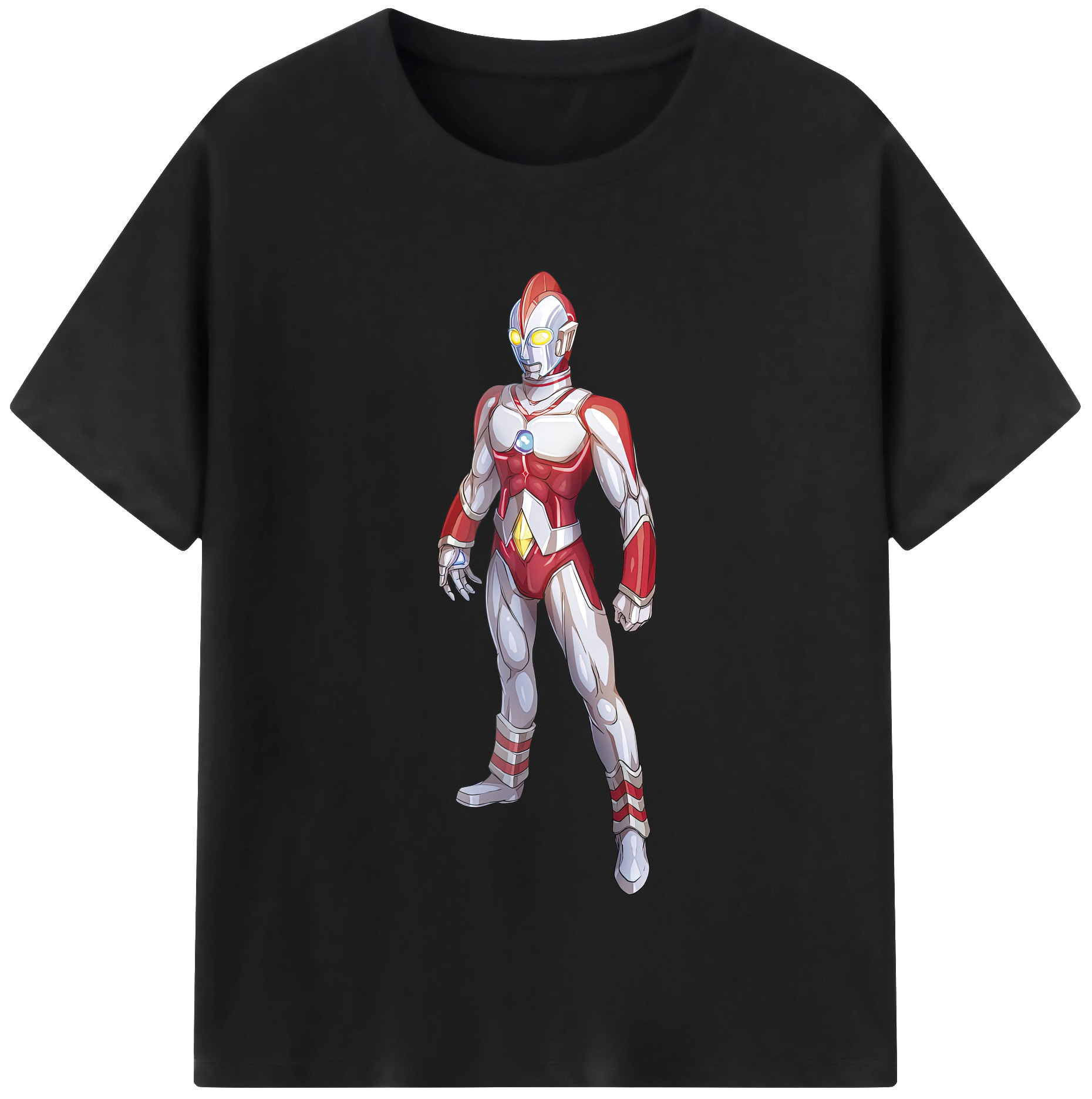 （画像用） ウルトラマン Ultraman 綿100％半袖Tシャツ（フロントプリント）