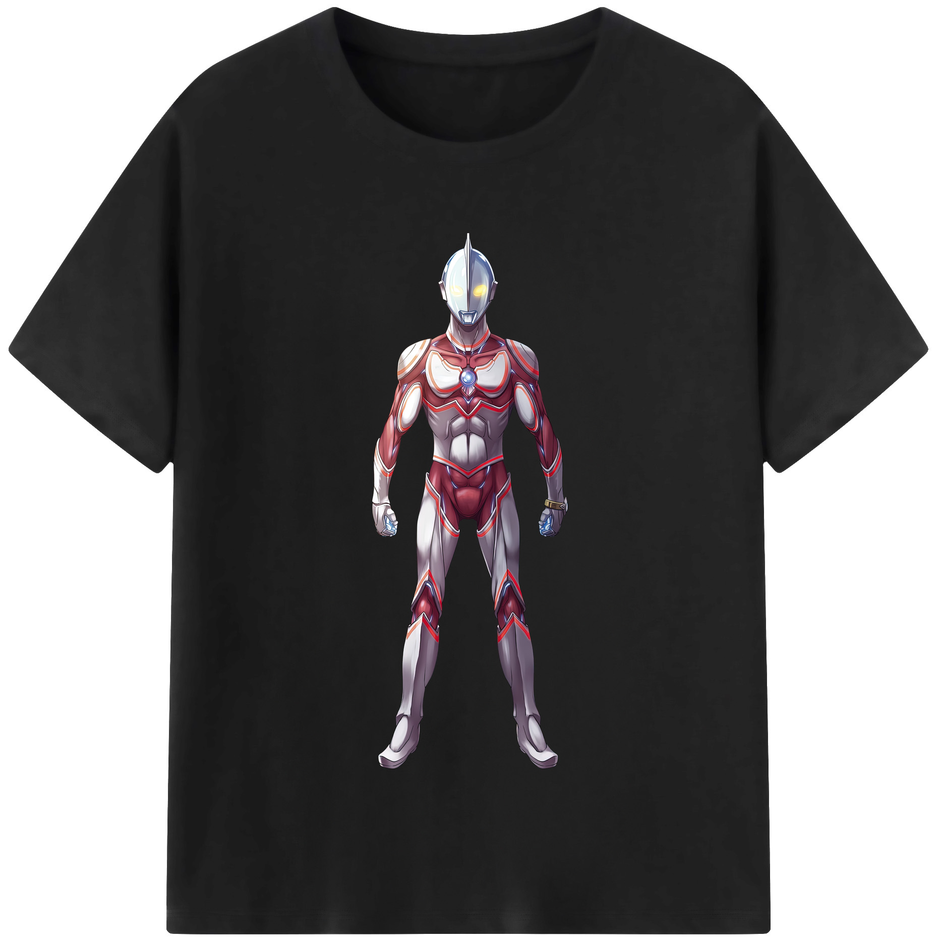 （画像用） ウルトラマン Ultraman 綿100％半袖Tシャツ（フロントプリント）