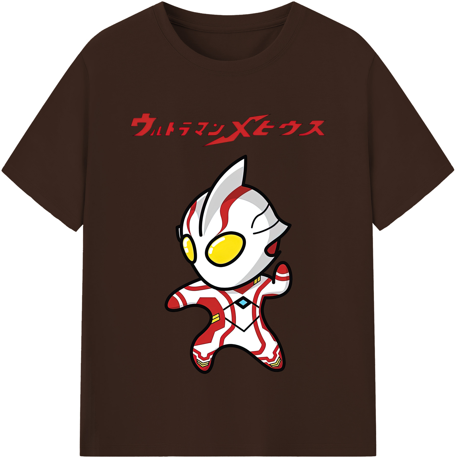 （画像用） ウルトラマン Ultraman 綿100％半袖Tシャツ（フロントプリント）