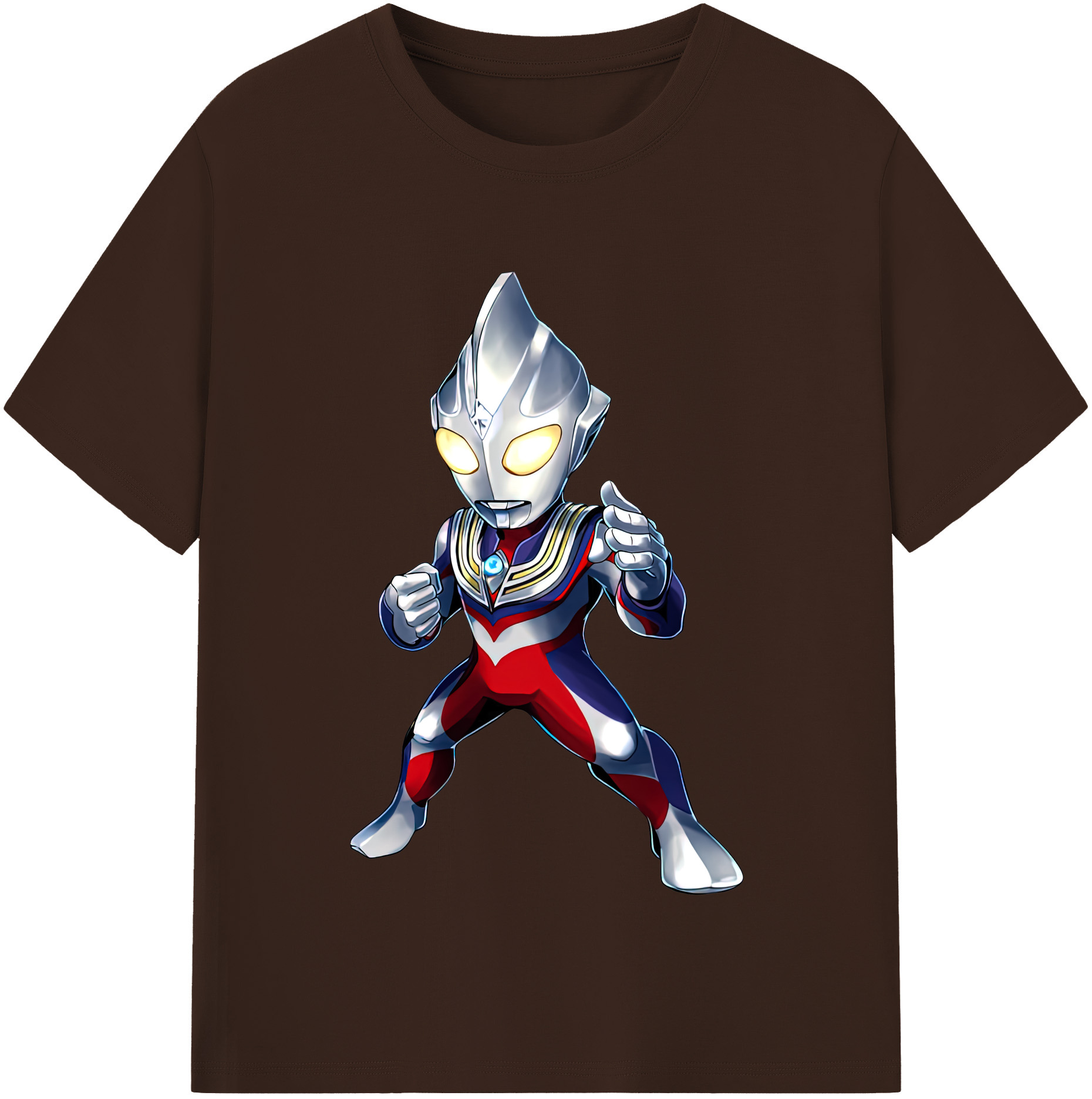 （画像用） ウルトラマン Ultraman 綿100％半袖Tシャツ（フロントプリント）