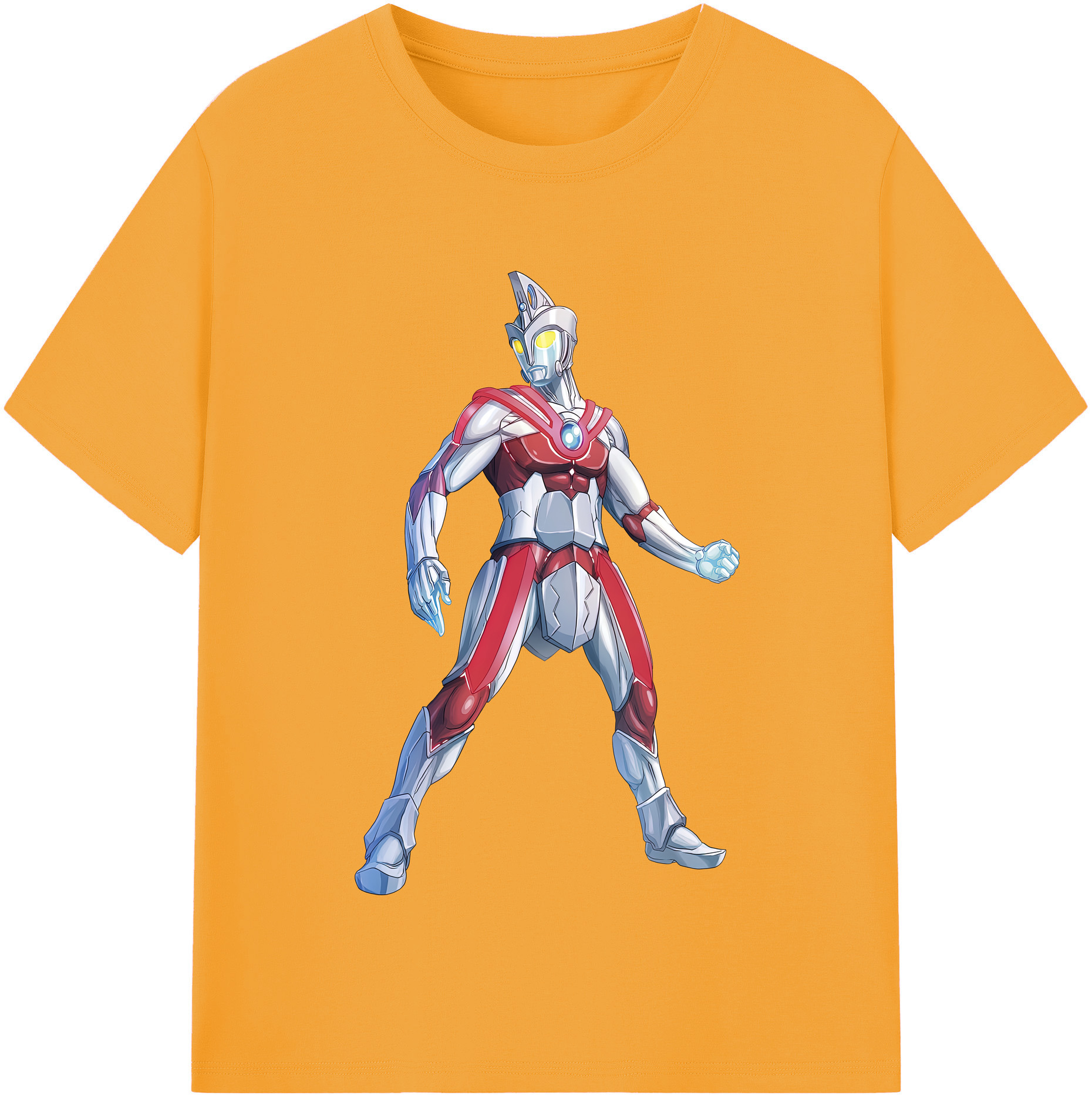 （画像用） ウルトラマン Ultraman 綿100％半袖Tシャツ（フロントプリント）