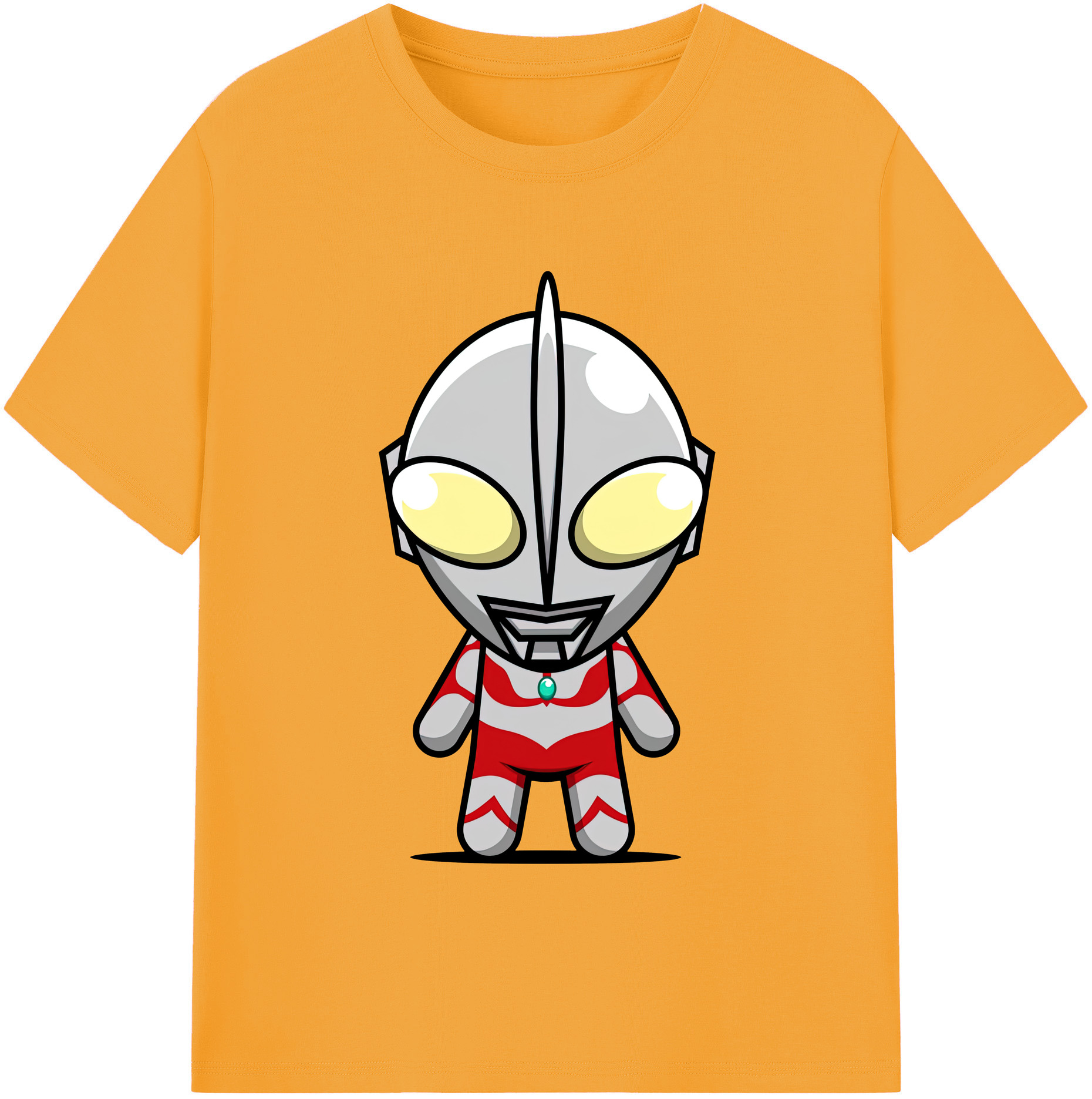 （画像用） ウルトラマン Ultraman 綿100％半袖Tシャツ（フロントプリント）