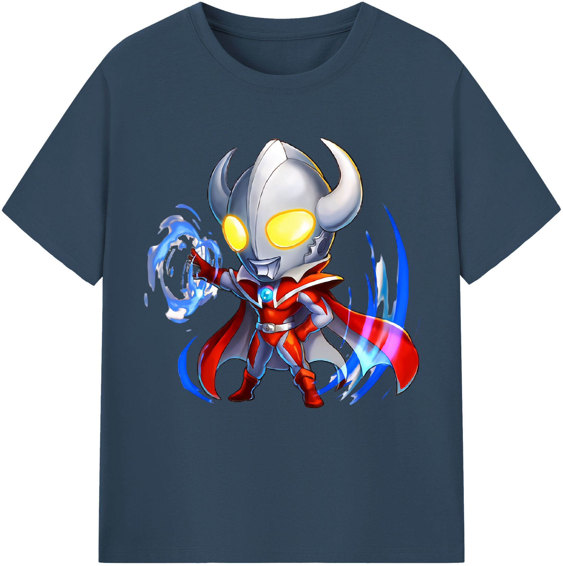 （画像用） ウルトラマン Ultraman 綿100％半袖Tシャツ（フロントプリント）