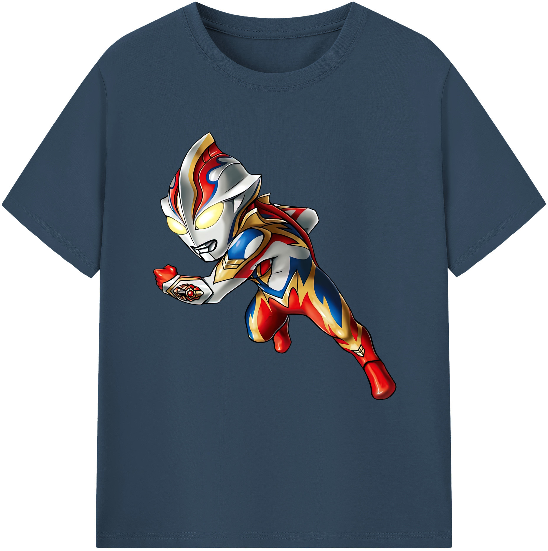 （画像用） ウルトラマン Ultraman 綿100％半袖Tシャツ（フロントプリント）