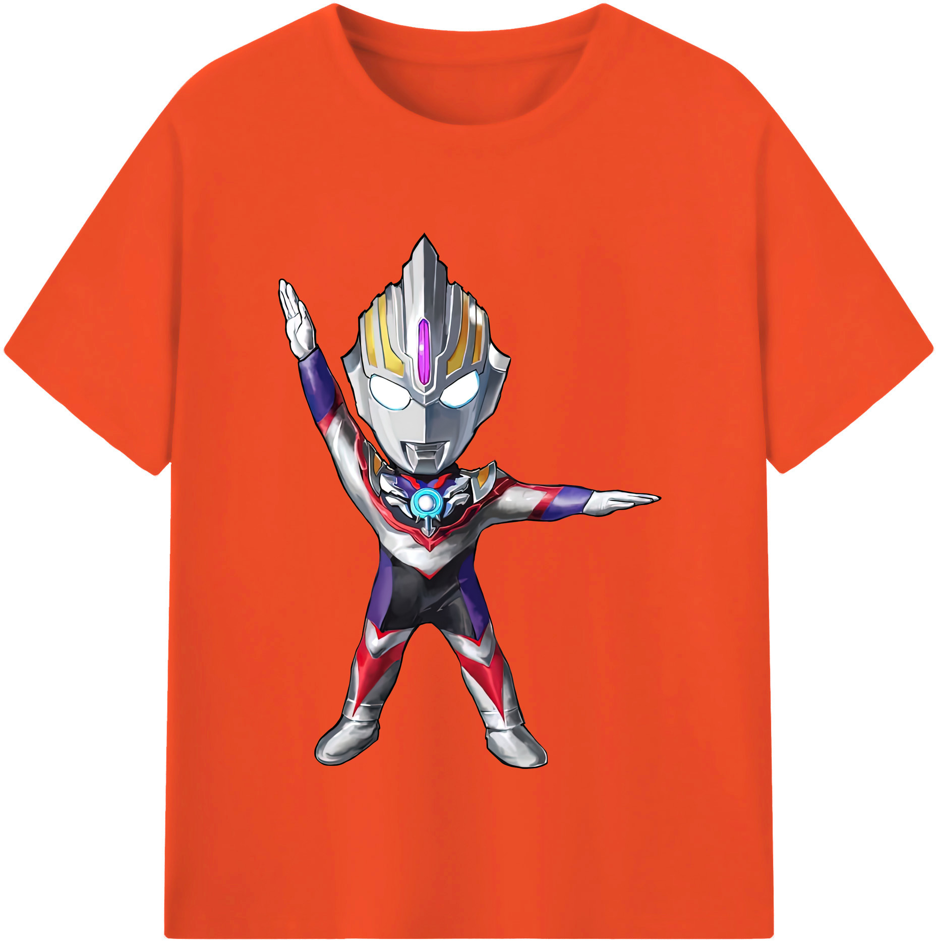 （画像用） ウルトラマン Ultraman 綿100％半袖Tシャツ（フロントプリント）