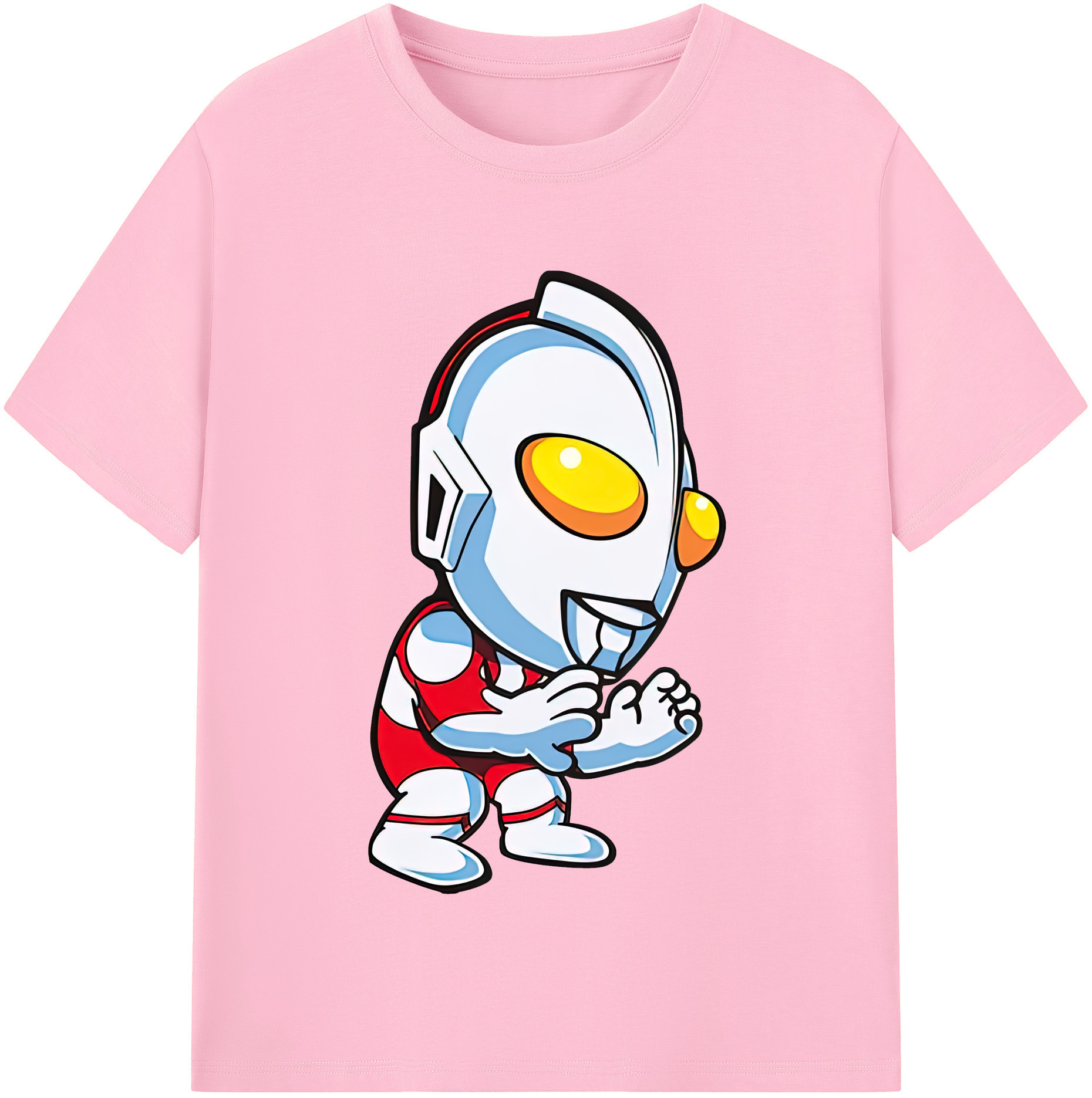 （画像用） ウルトラマン Ultraman 綿100％半袖Tシャツ（フロントプリント）