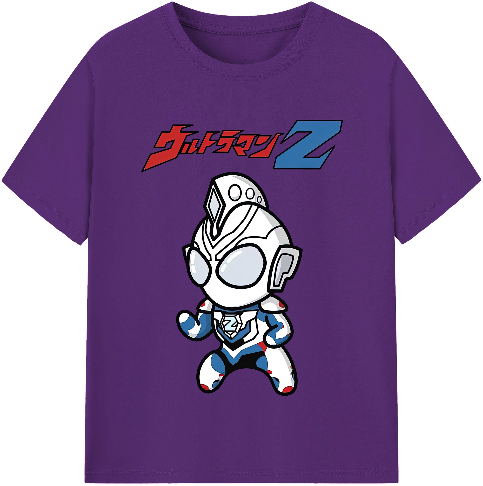 （画像用） ウルトラマン Ultraman 綿100％半袖Tシャツ（フロントプリント）