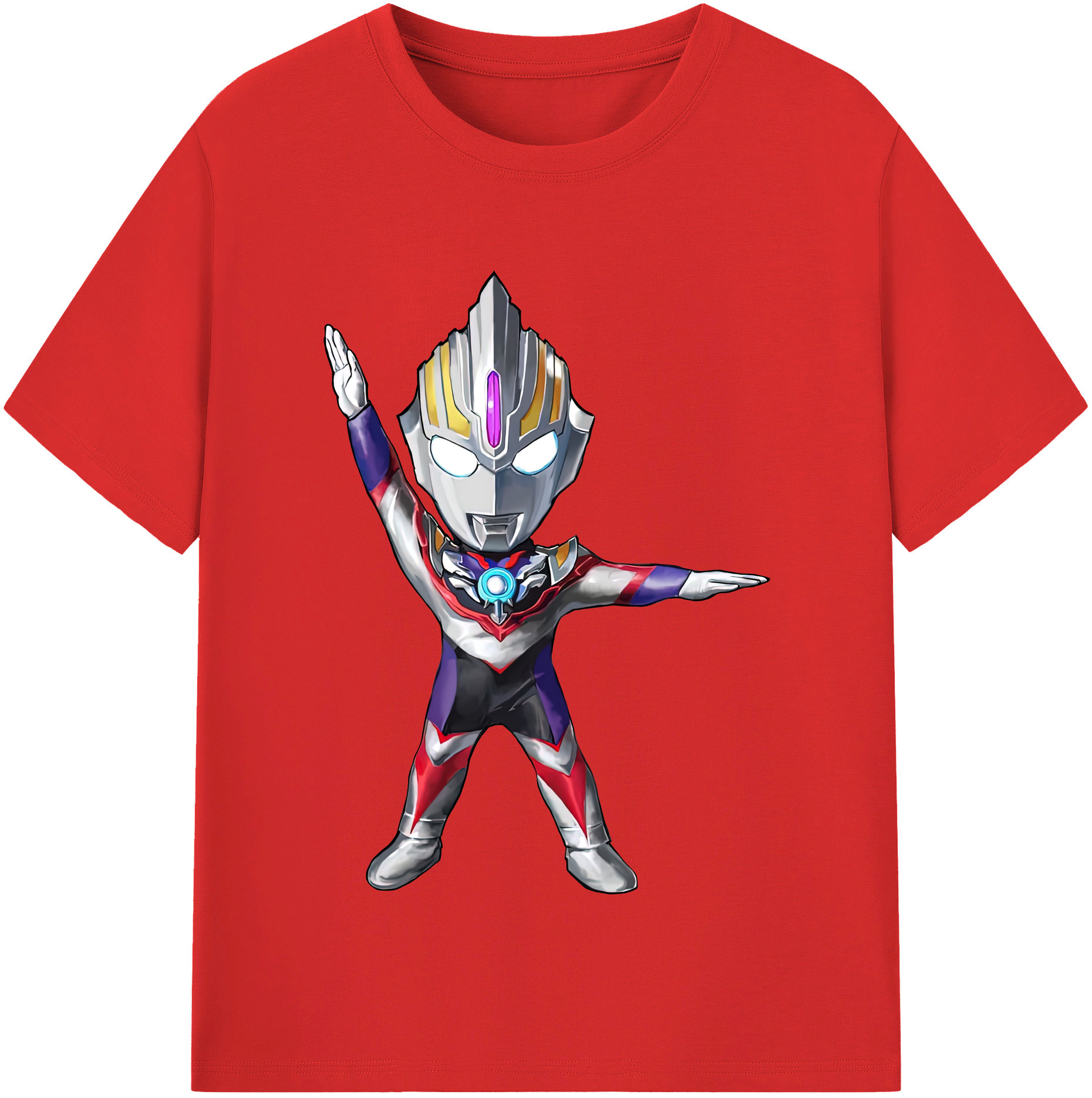 （画像用） ウルトラマン Ultraman 綿100％半袖Tシャツ（フロントプリント）