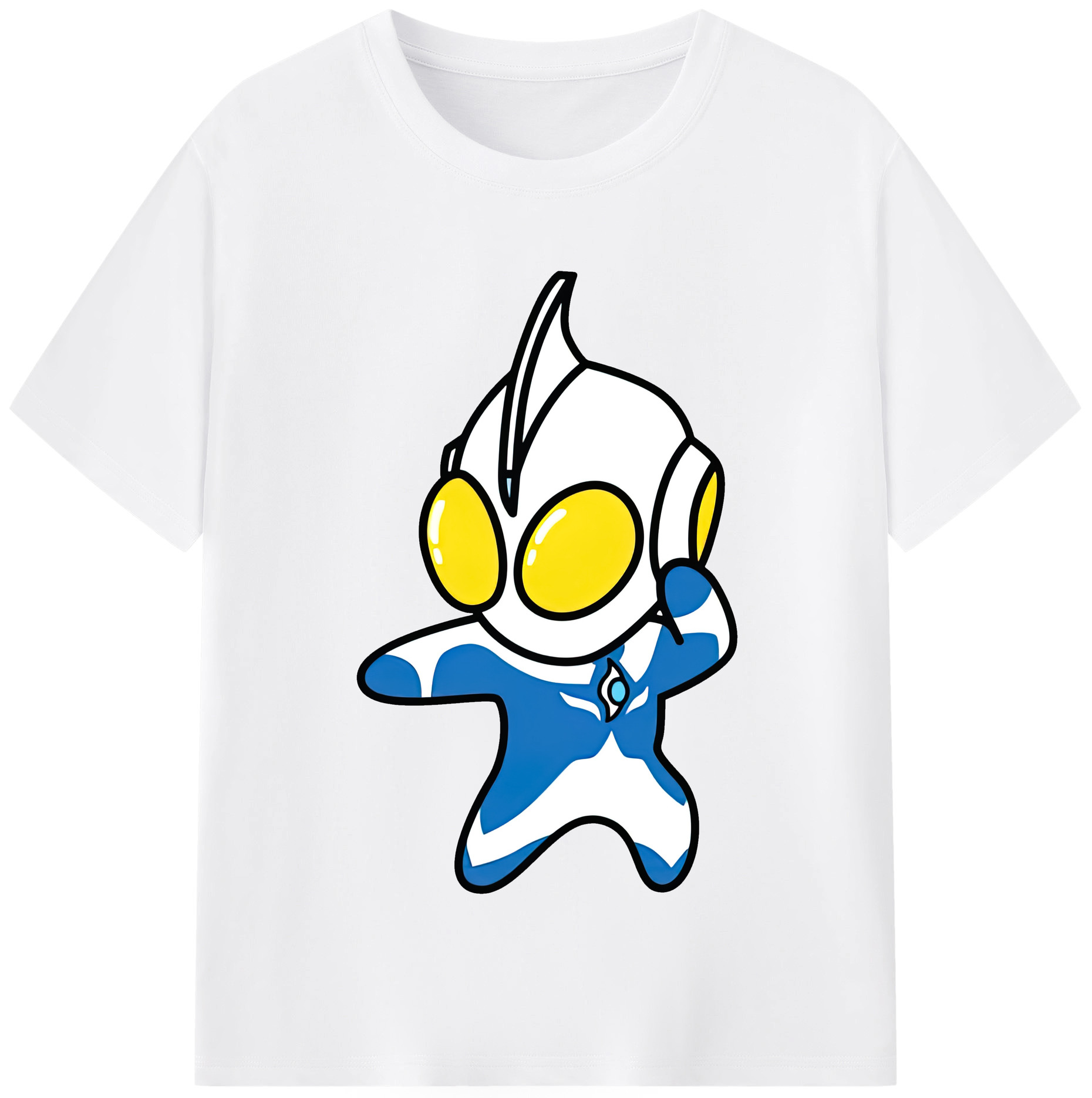 （画像用） ウルトラマン Ultraman 綿100％半袖Tシャツ（フロントプリント）