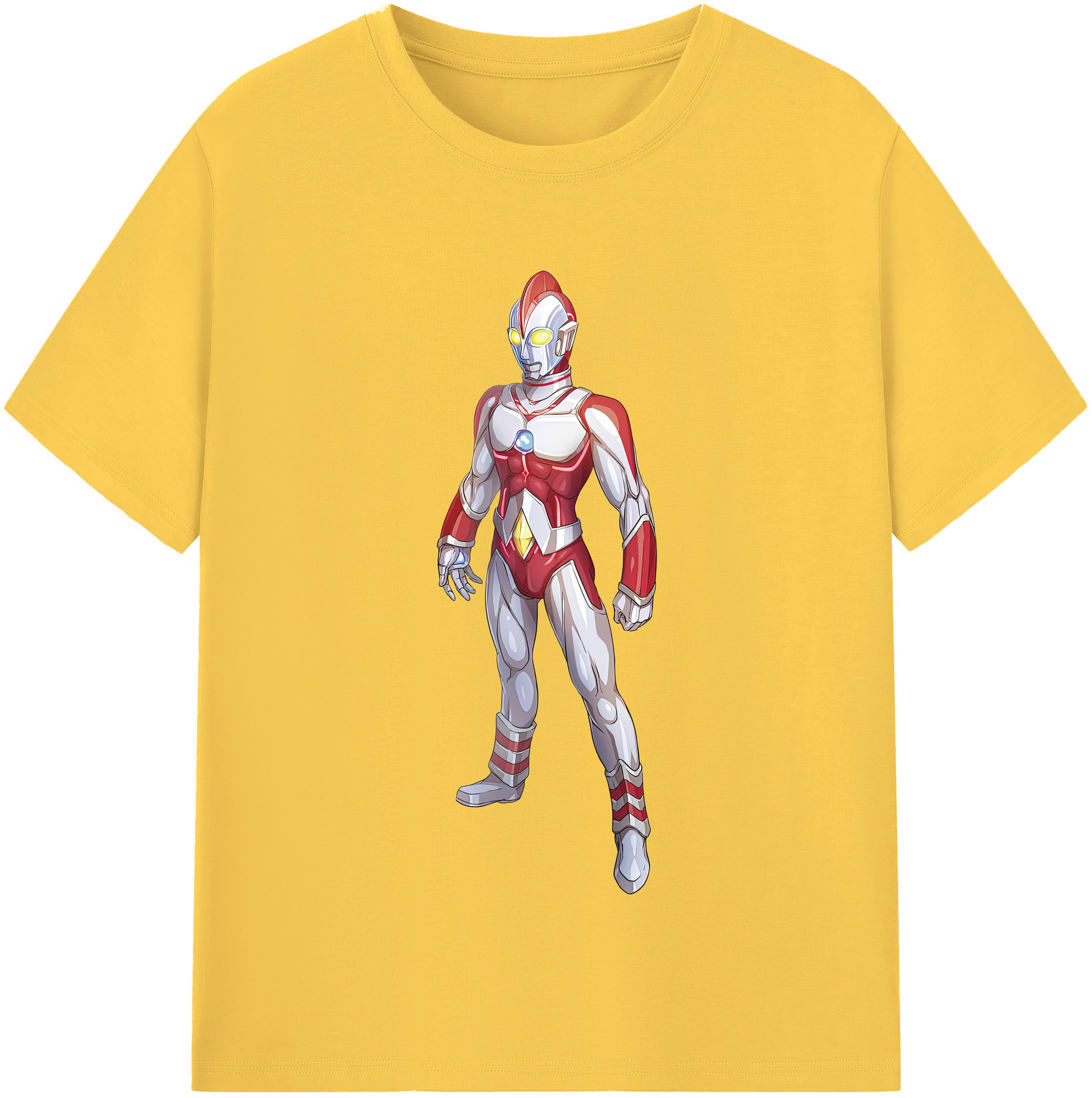 （画像用） ウルトラマン Ultraman 綿100％半袖Tシャツ（フロントプリント）