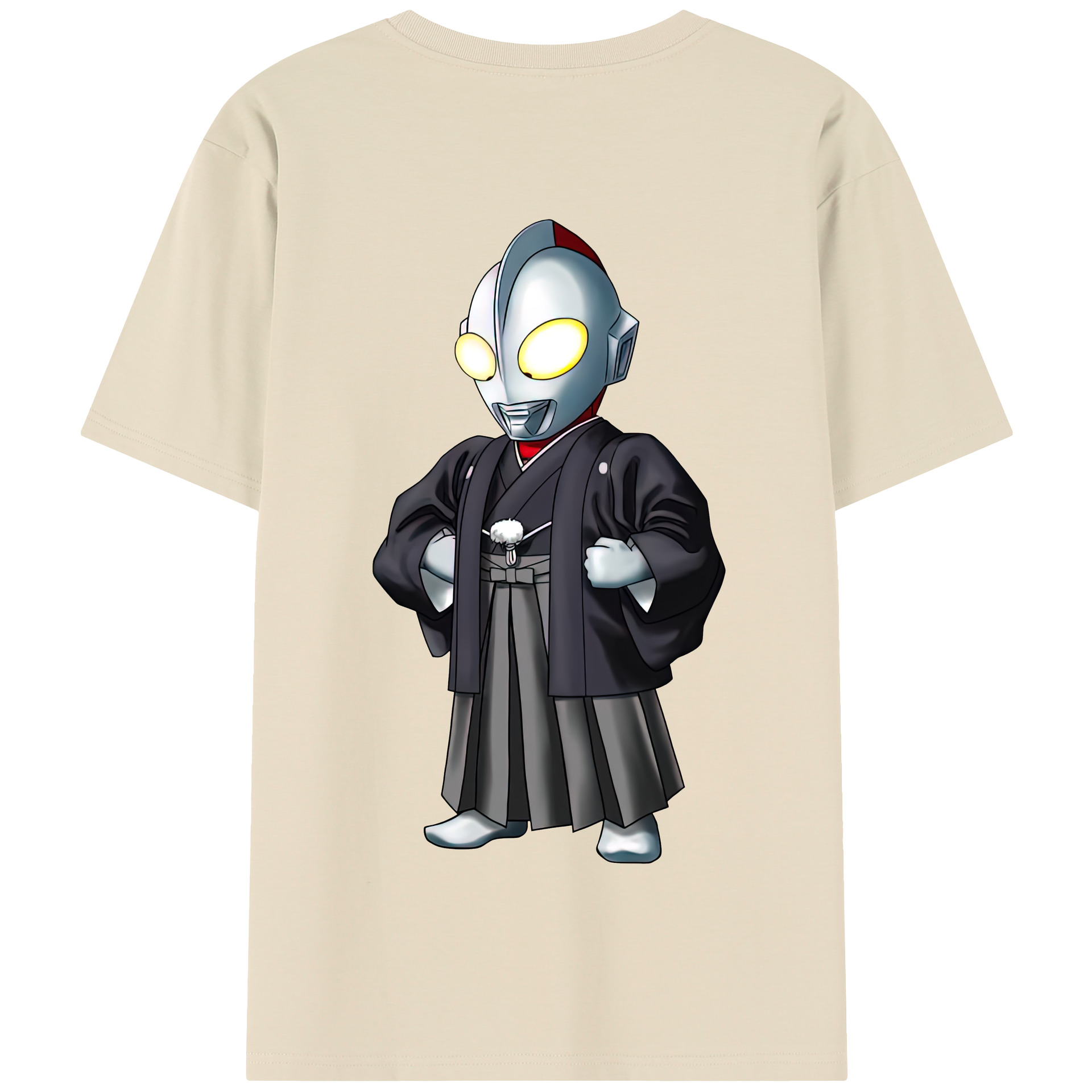 ウルトラマン Ultraman 綿100％半袖Tシャツ（背面プリント）