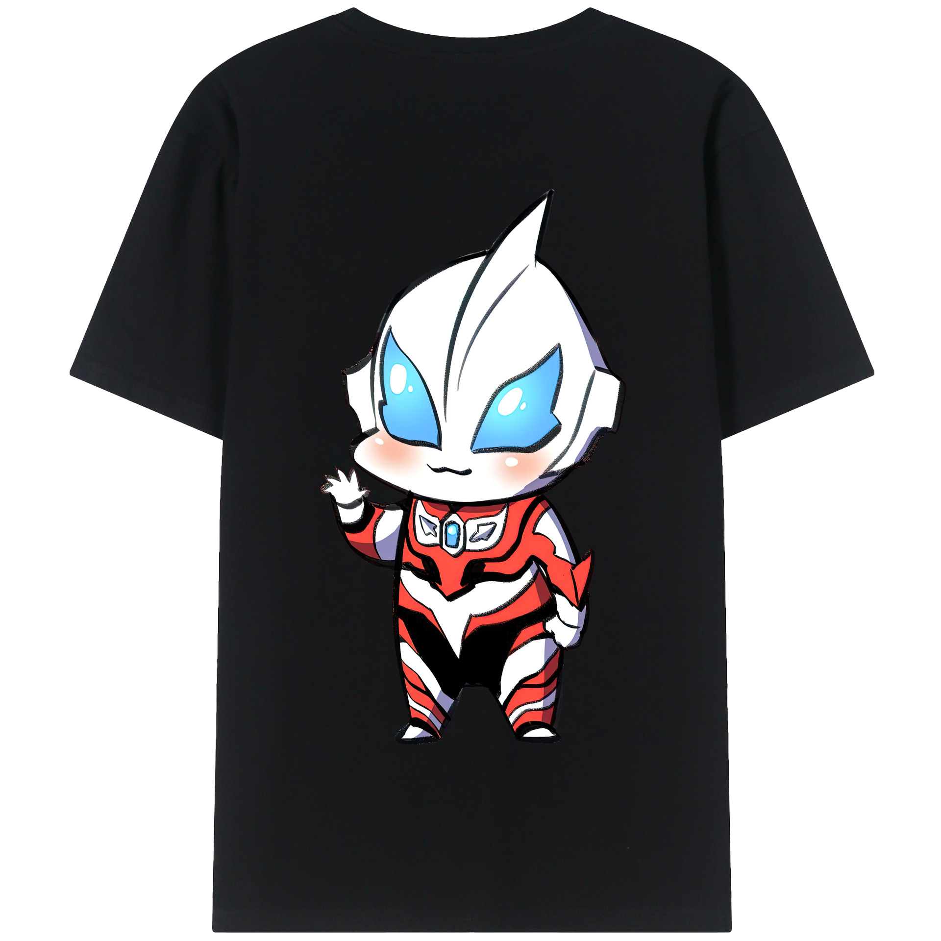 ウルトラマン Ultraman 綿100％半袖Tシャツ（背面プリント）