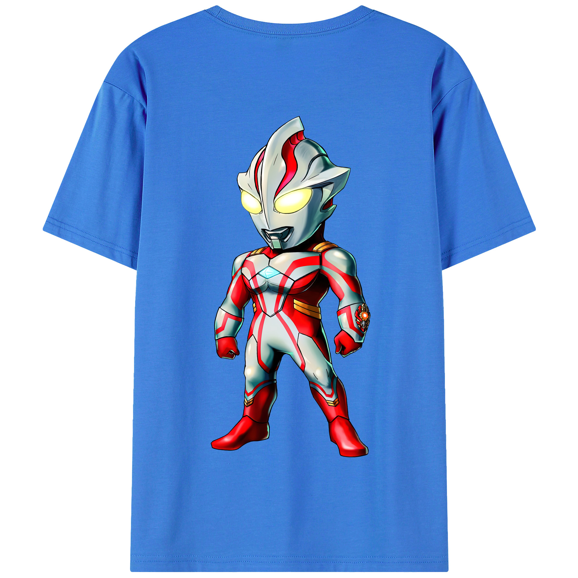 （画像用） ウルトラマン Ultraman 綿100％半袖Tシャツ（背面プリント）