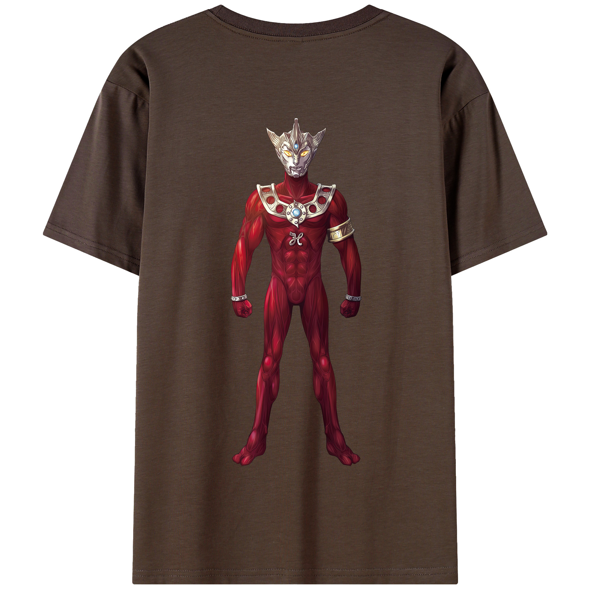 （画像用） ウルトラマン Ultraman 綿100％半袖Tシャツ（背面プリント）