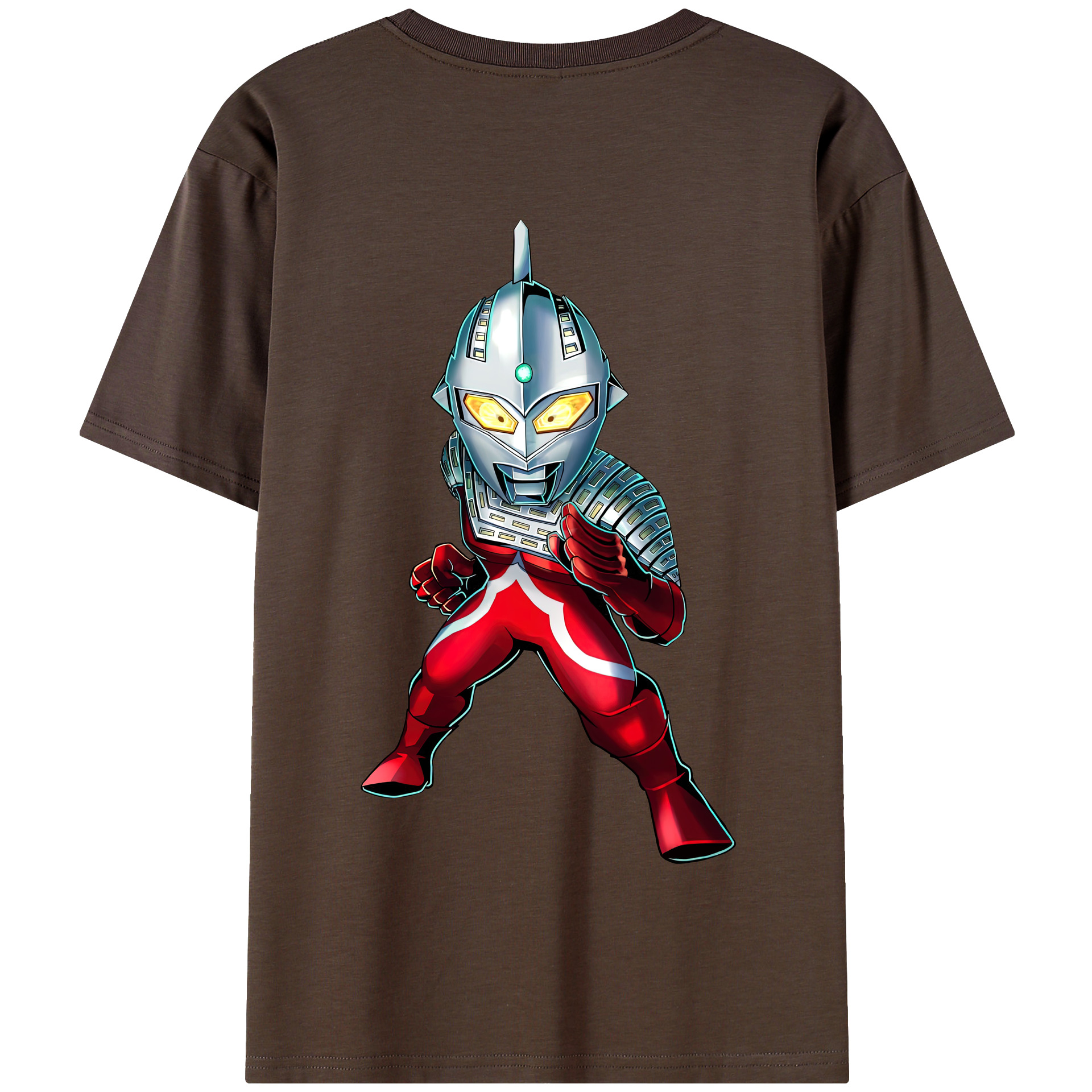 （画像用） ウルトラマン Ultraman 綿100％半袖Tシャツ（背面プリント）