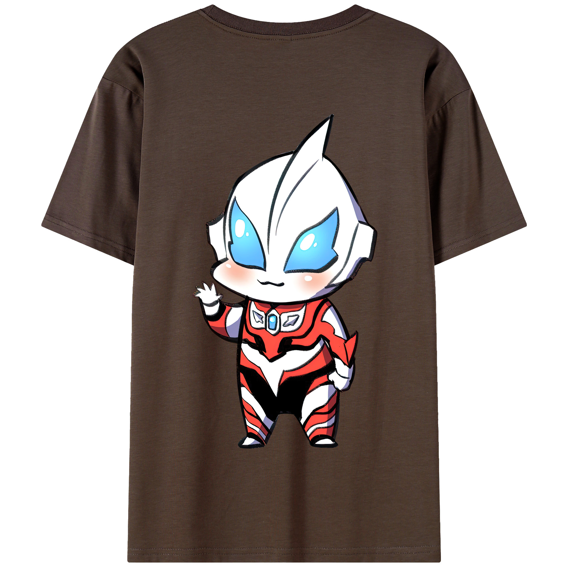 ウルトラマン Ultraman 綿100％半袖Tシャツ（背面プリント）