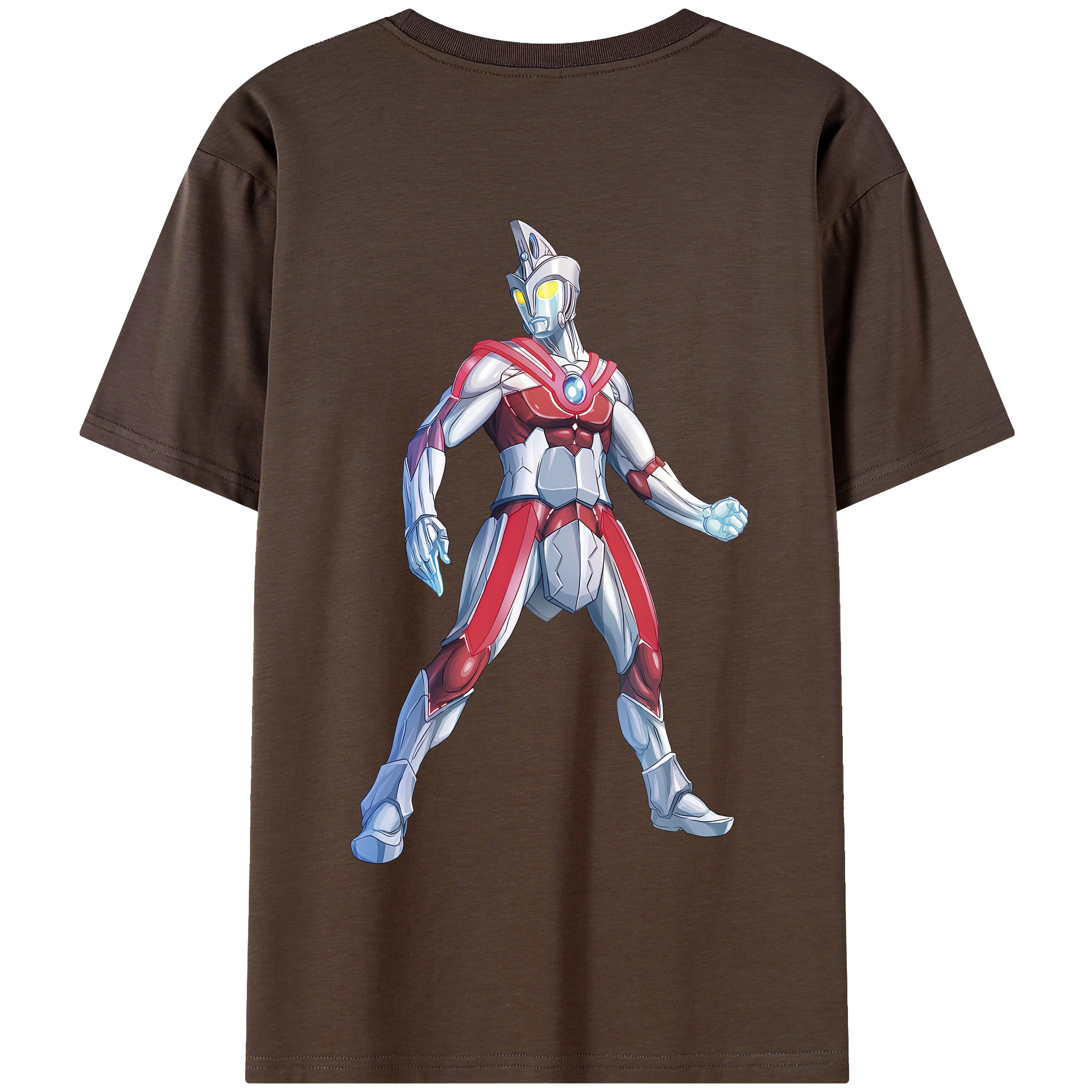 （画像用） ウルトラマン Ultraman 綿100％半袖Tシャツ（背面プリント）