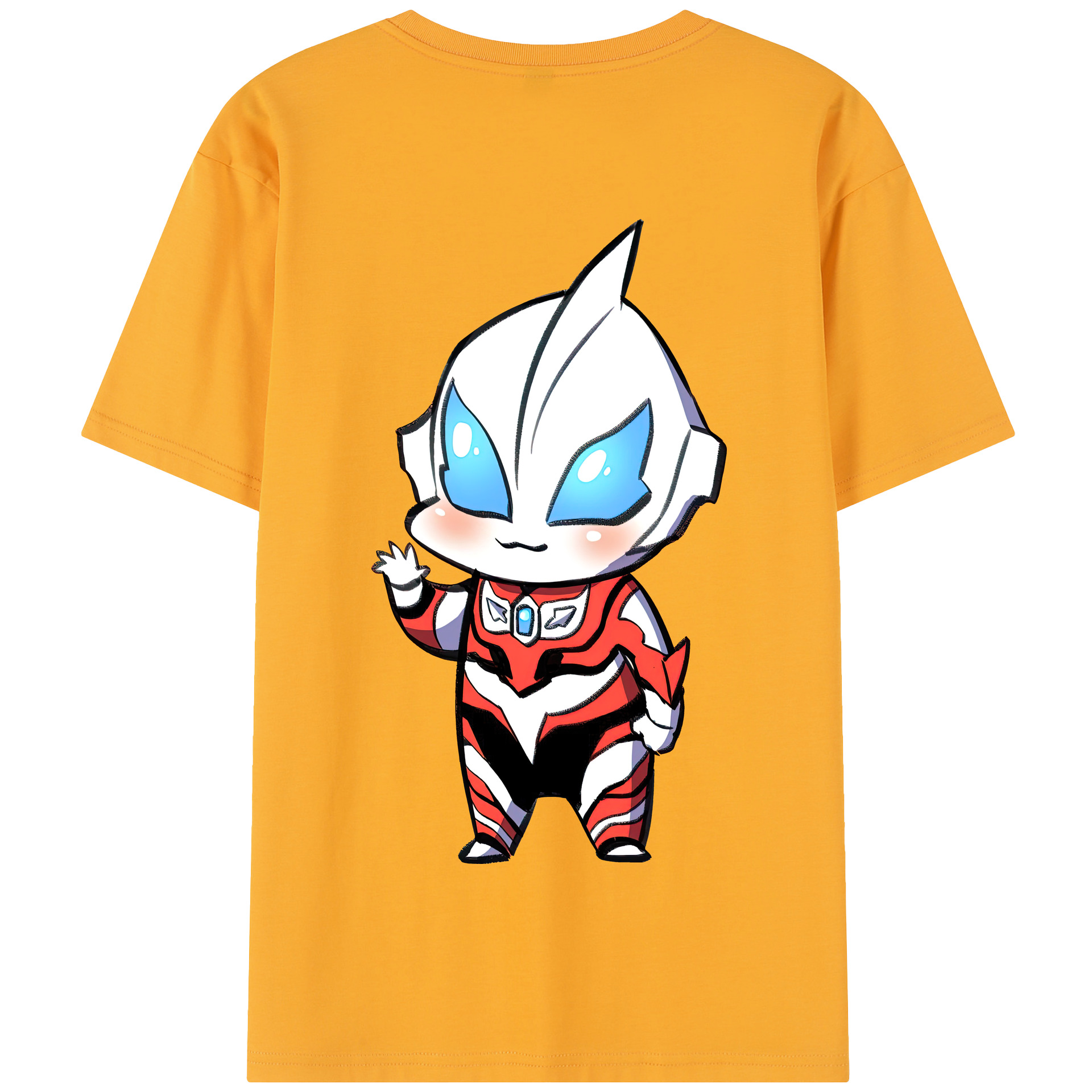 ウルトラマン Ultraman 綿100％半袖Tシャツ（背面プリント）