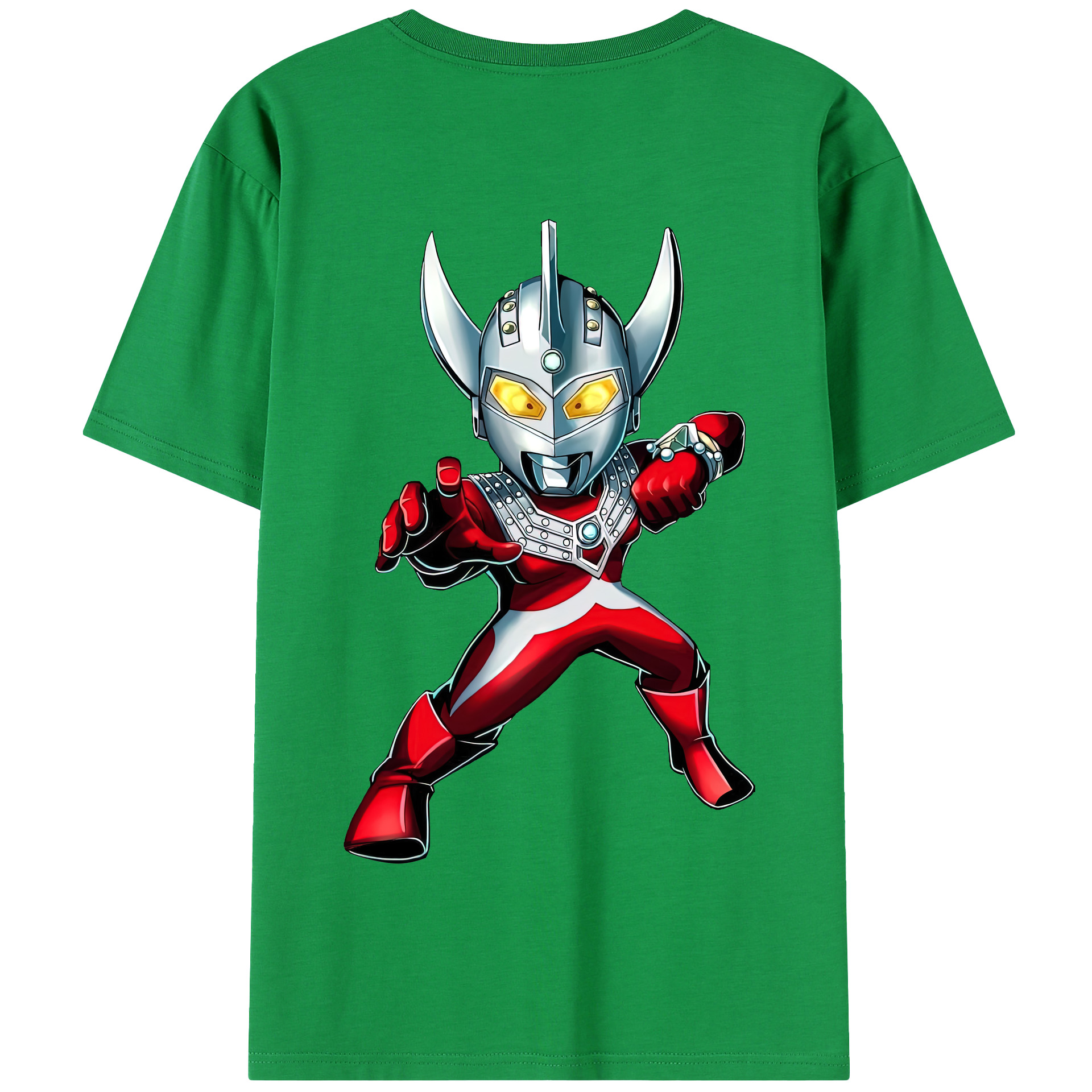 （画像用） ウルトラマン Ultraman 綿100％半袖Tシャツ（背面プリント）