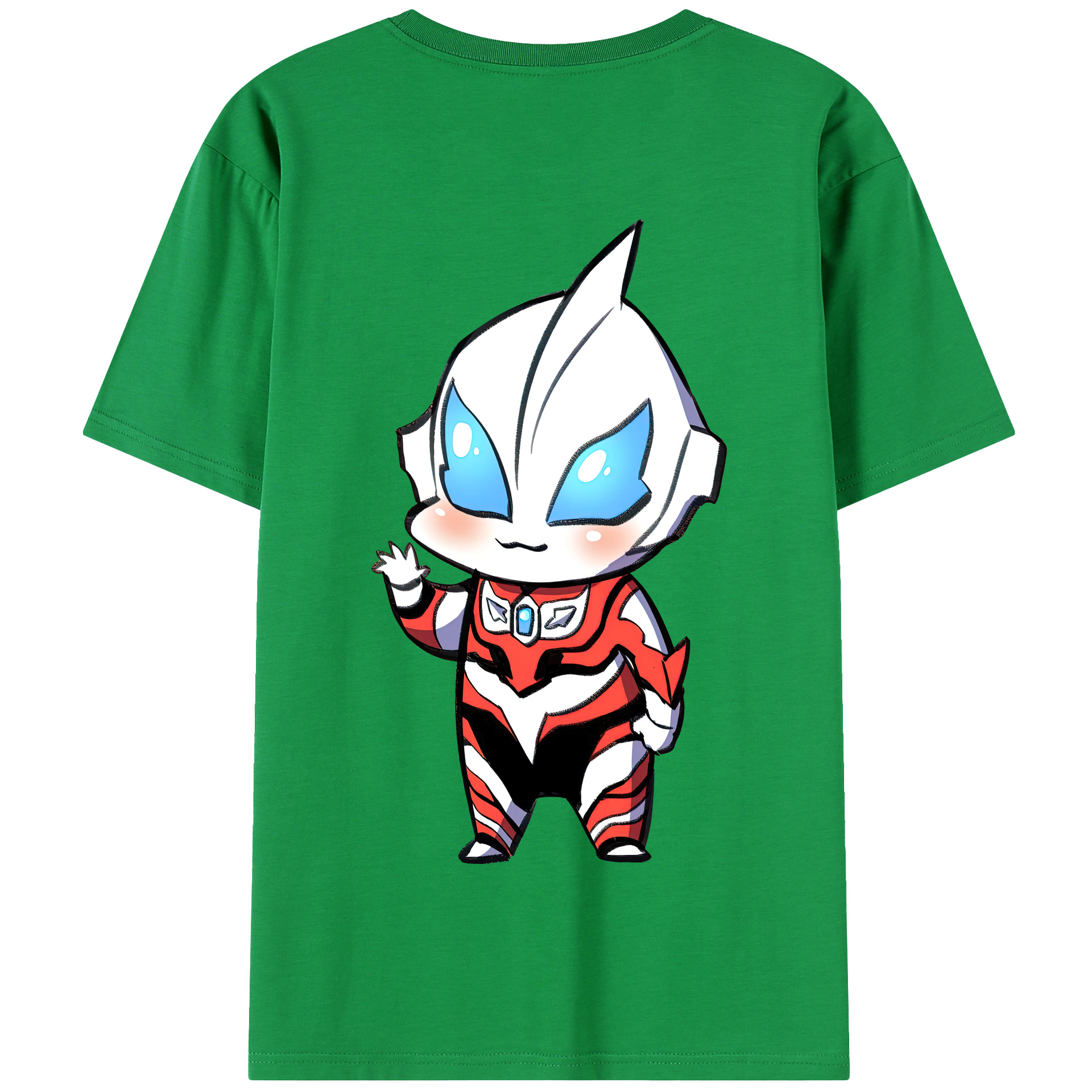 ウルトラマン Ultraman 綿100％半袖Tシャツ（背面プリント）