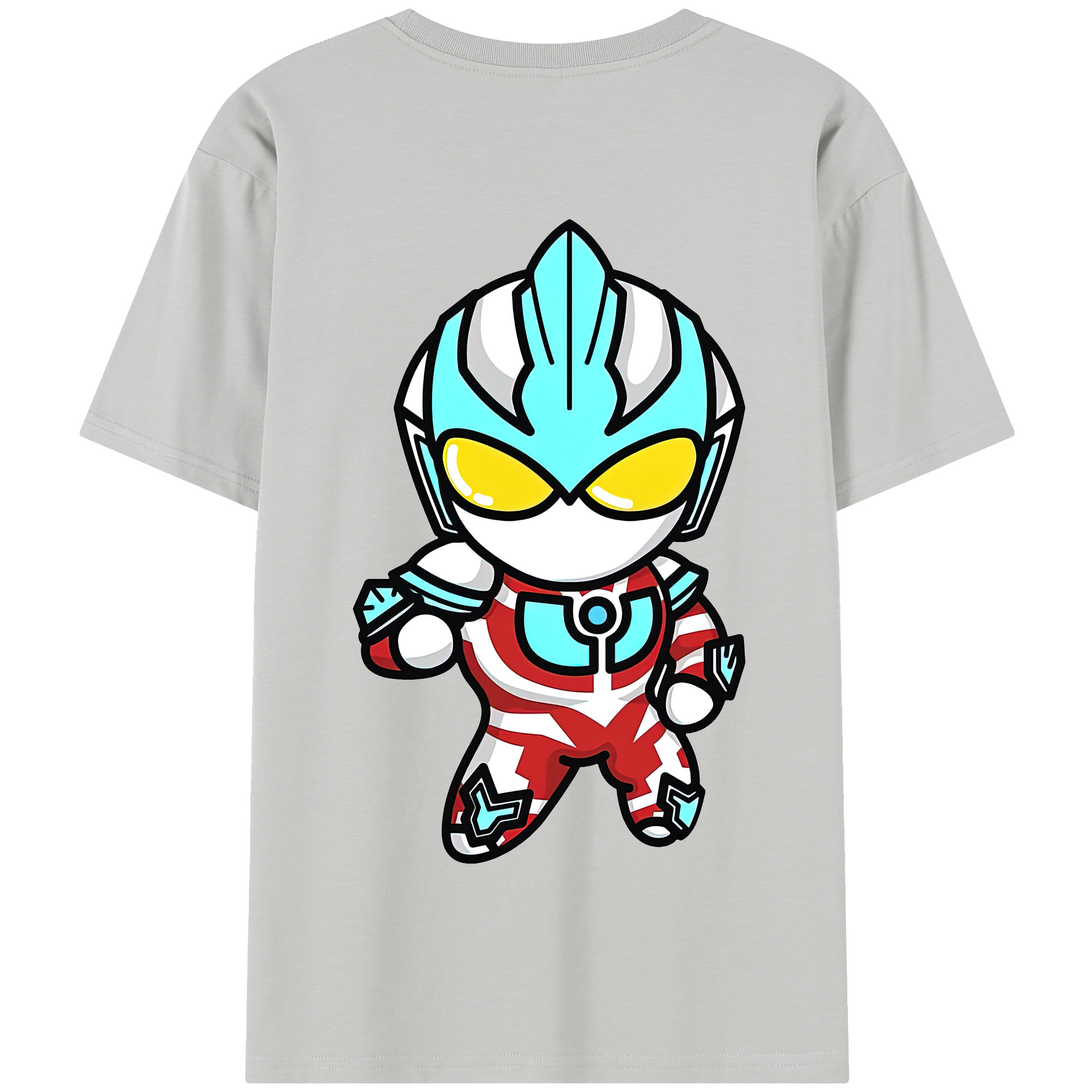 （画像用） ウルトラマン Ultraman 綿100％半袖Tシャツ（背面プリント）