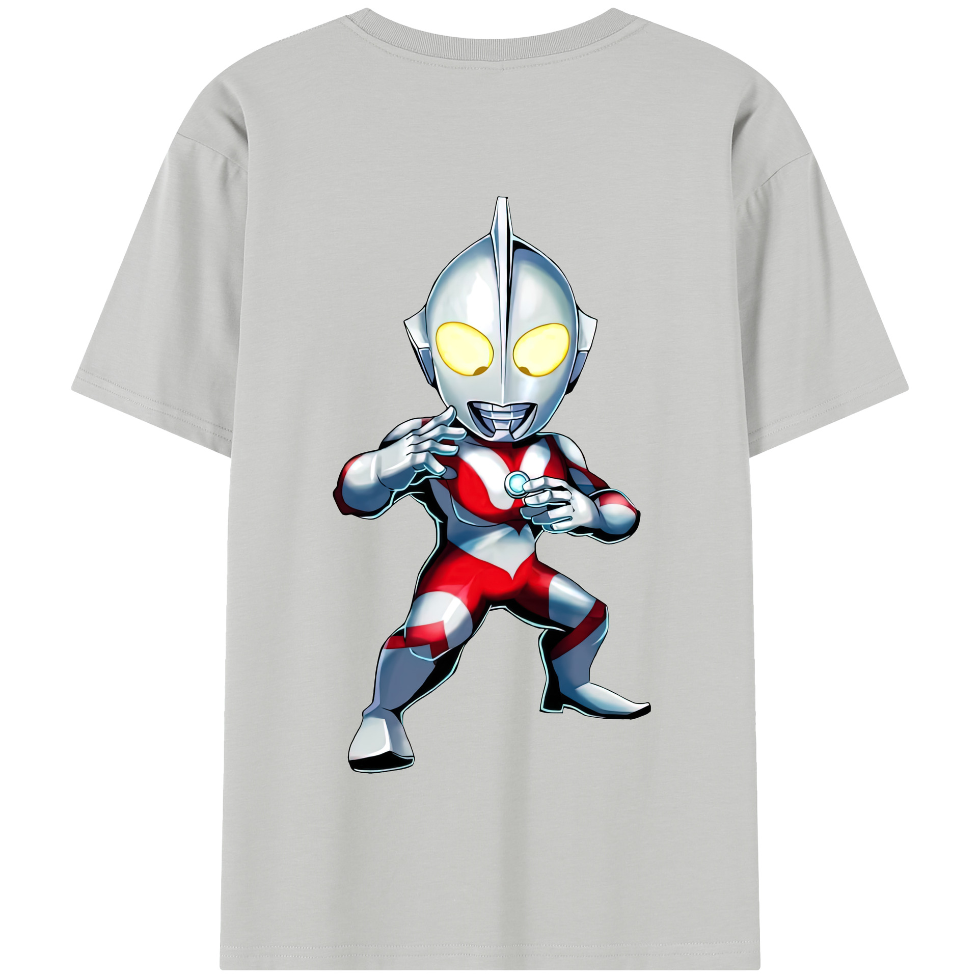 （画像用） ウルトラマン Ultraman 綿100％半袖Tシャツ（背面プリント）