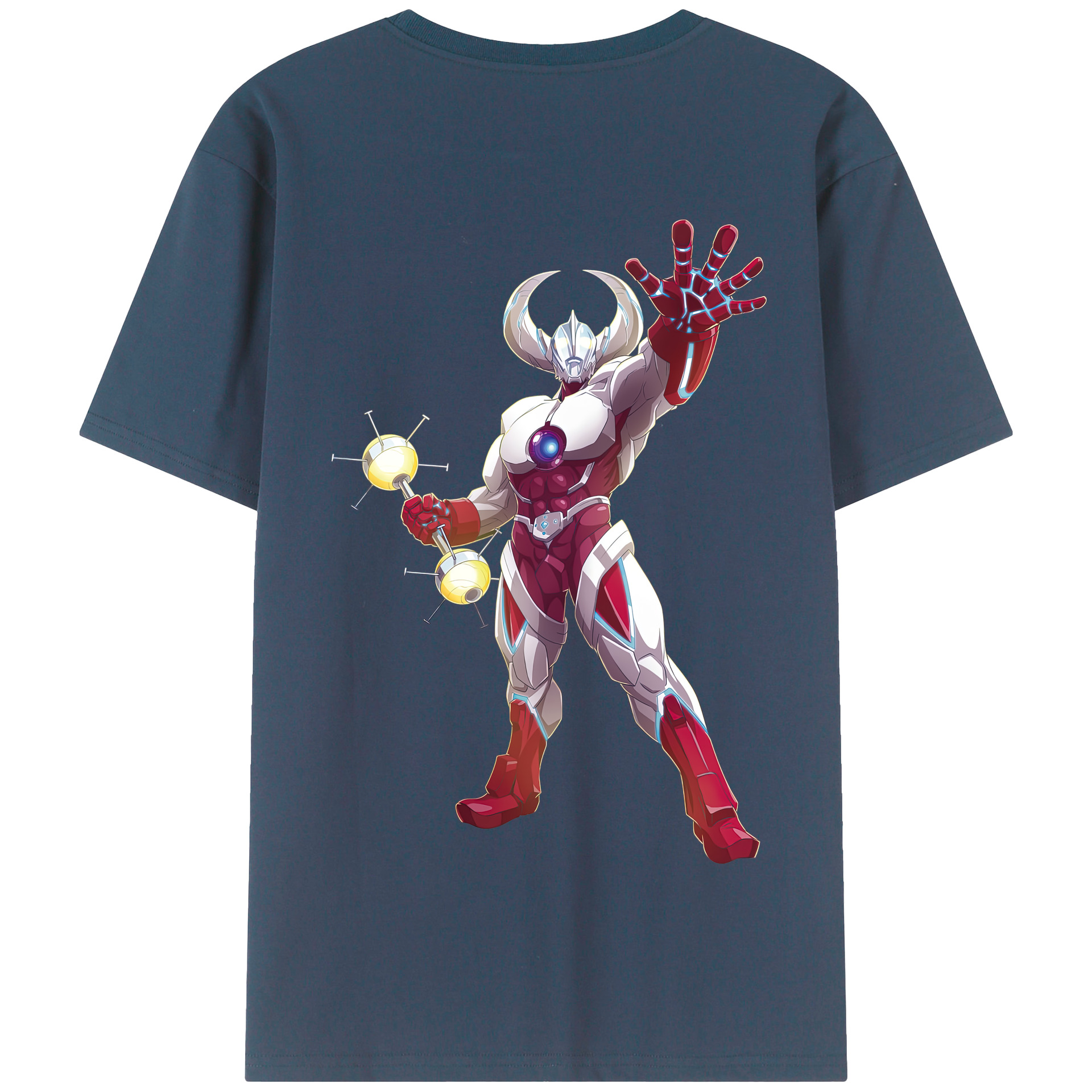 （画像用） ウルトラマン Ultraman 綿100％半袖Tシャツ（背面プリント）