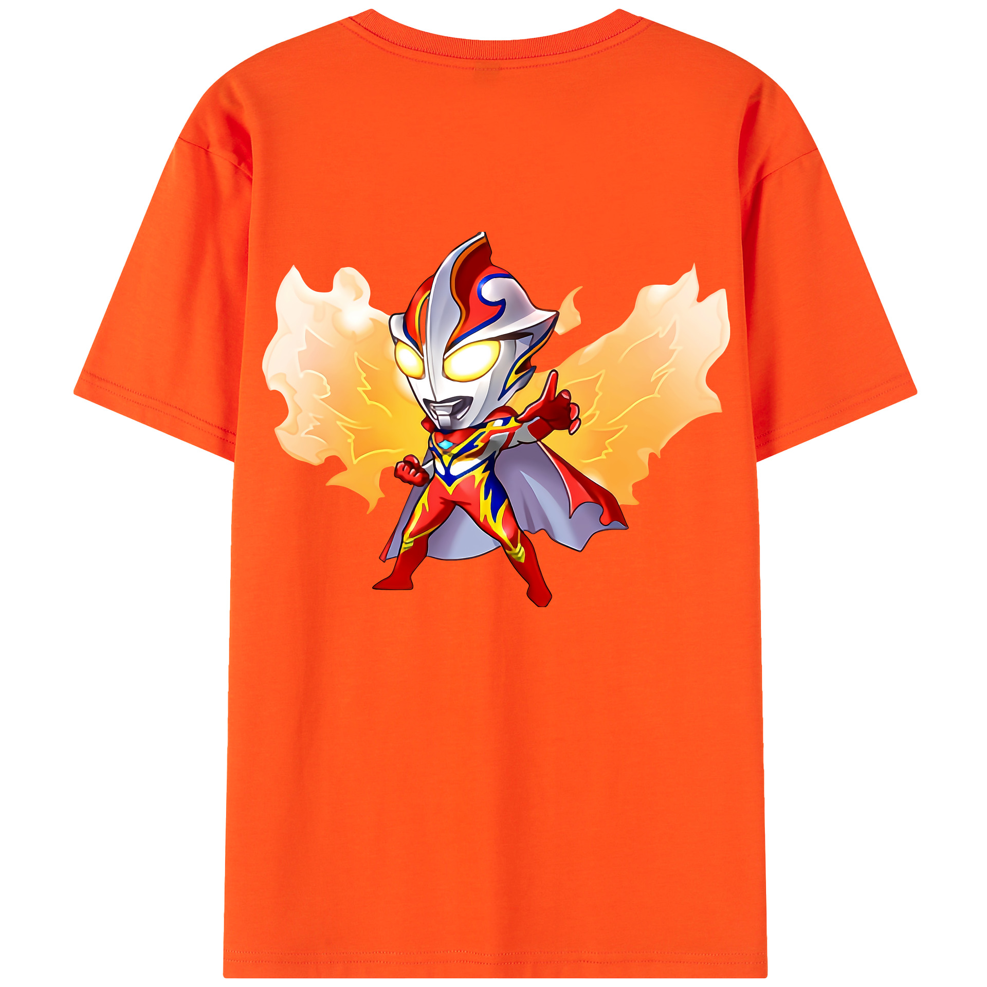 （画像用） ウルトラマン Ultraman 綿100％半袖Tシャツ（背面プリント）