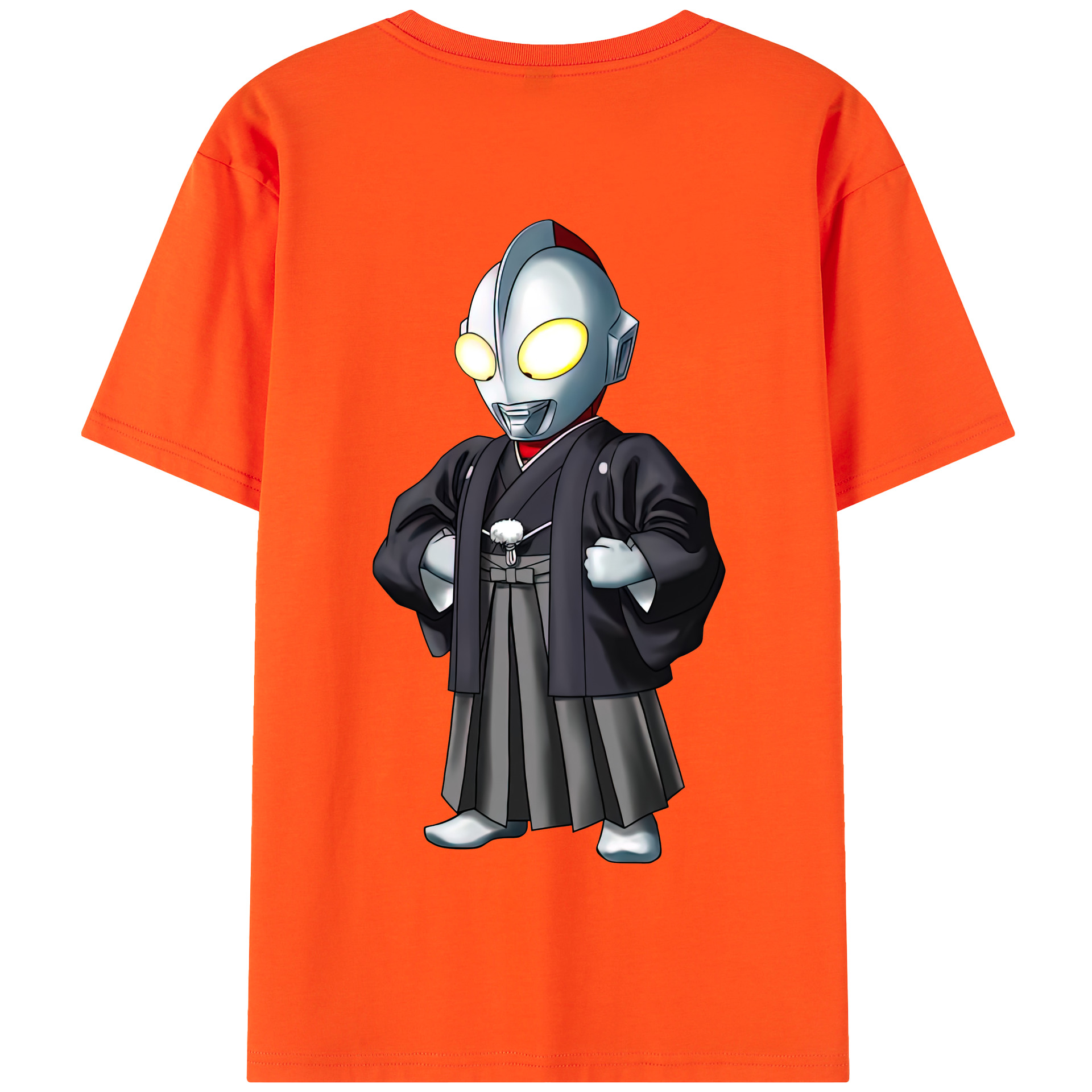 ウルトラマン Ultraman 綿100％半袖Tシャツ（背面プリント）