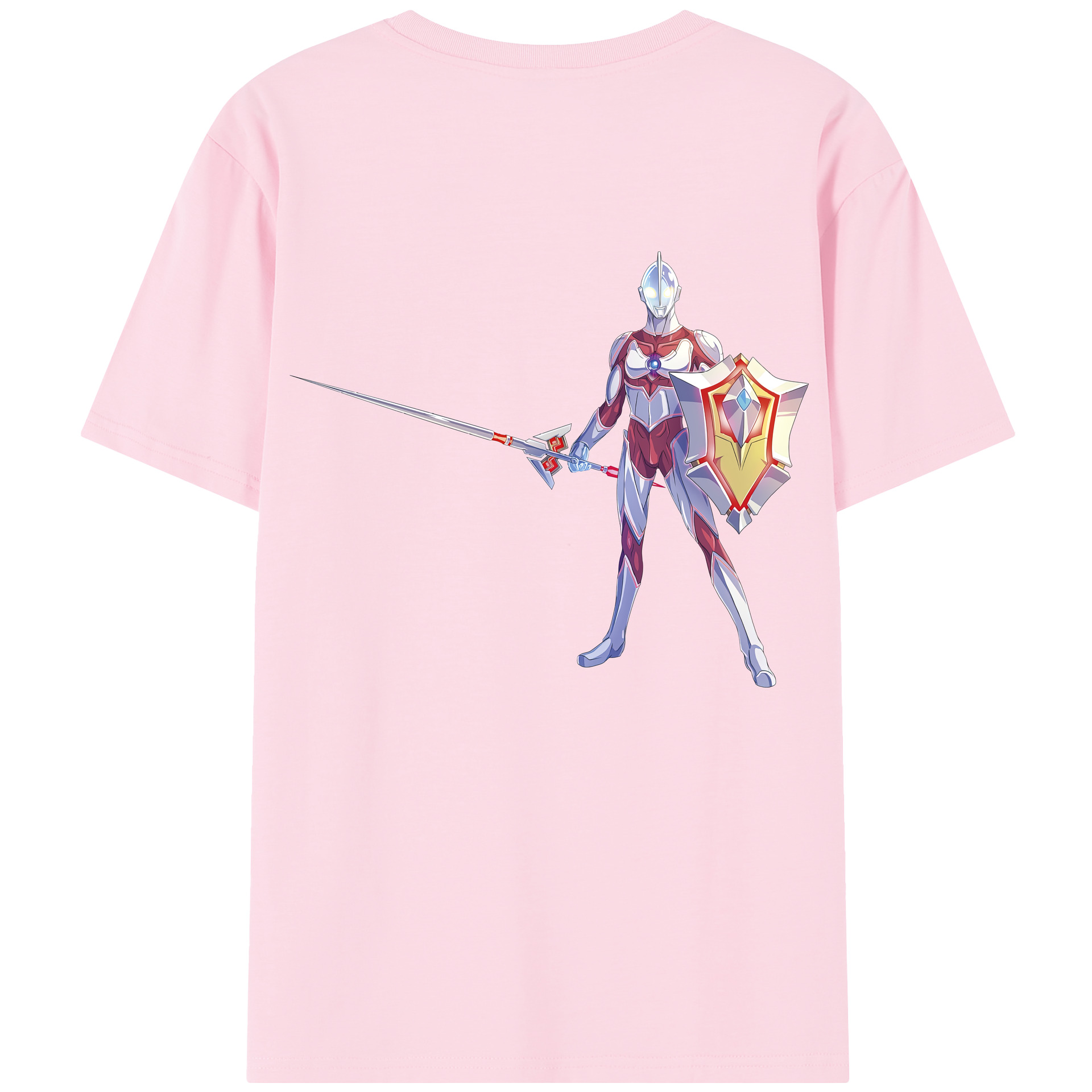 （画像用） ウルトラマン Ultraman 綿100％半袖Tシャツ（背面プリント）