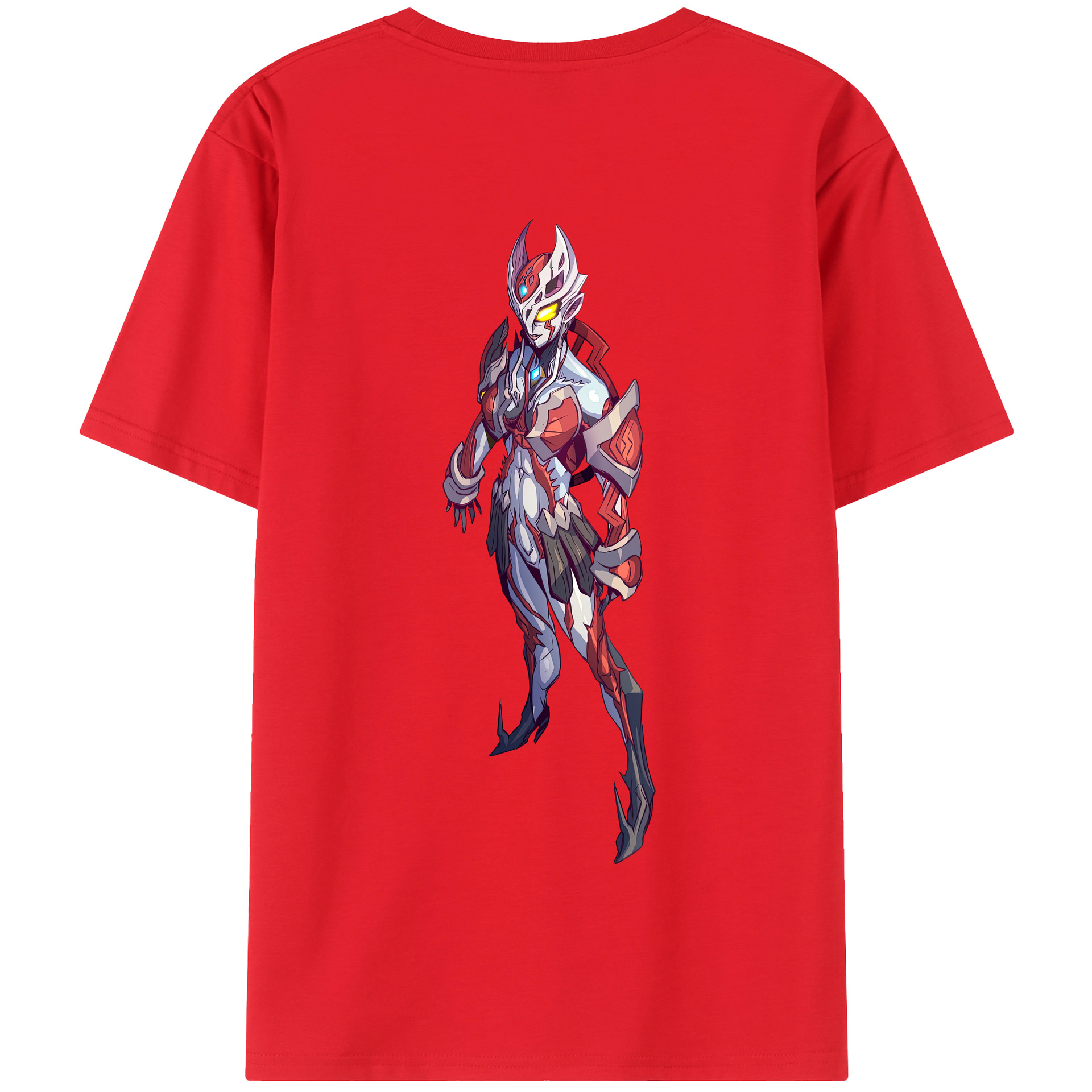 （画像用） ウルトラマン Ultraman 綿100％半袖Tシャツ（背面プリント）