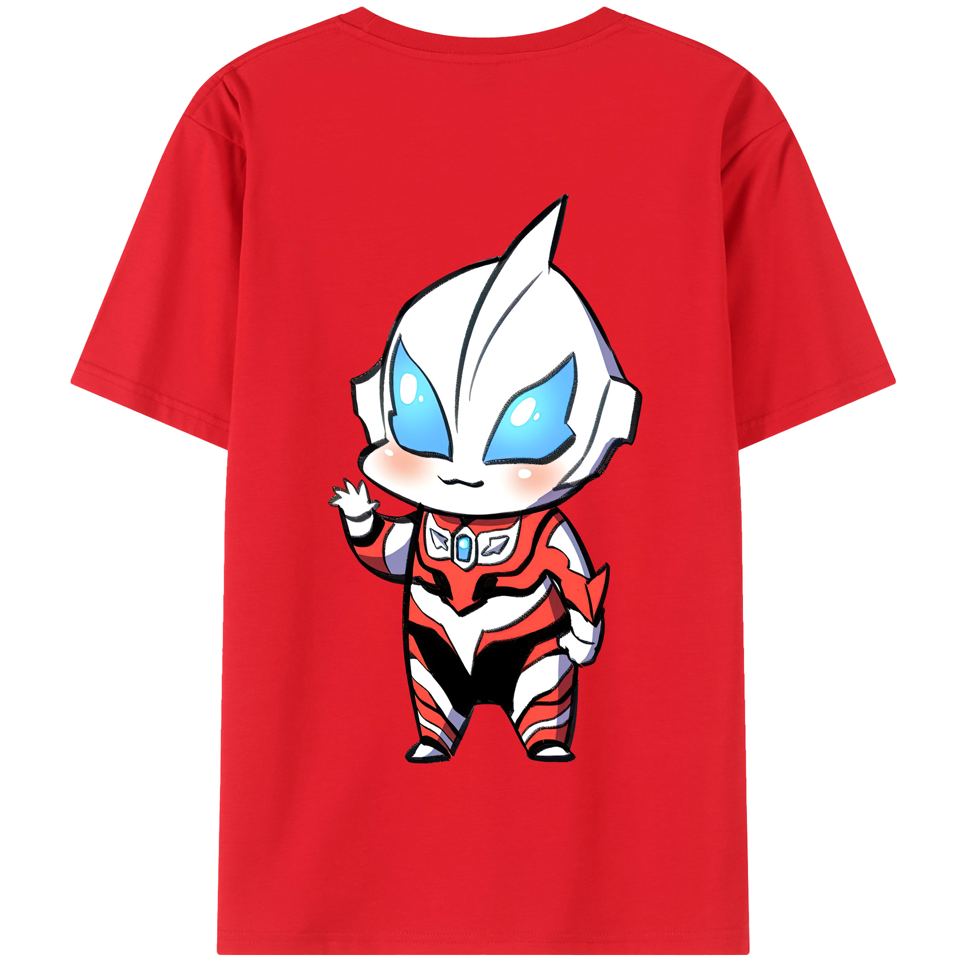 ウルトラマン Ultraman 綿100％半袖Tシャツ（背面プリント）