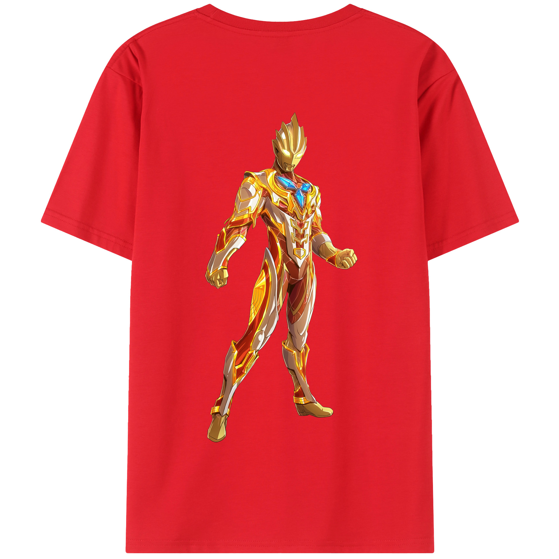 （画像用） ウルトラマン Ultraman 綿100％半袖Tシャツ（背面プリント）