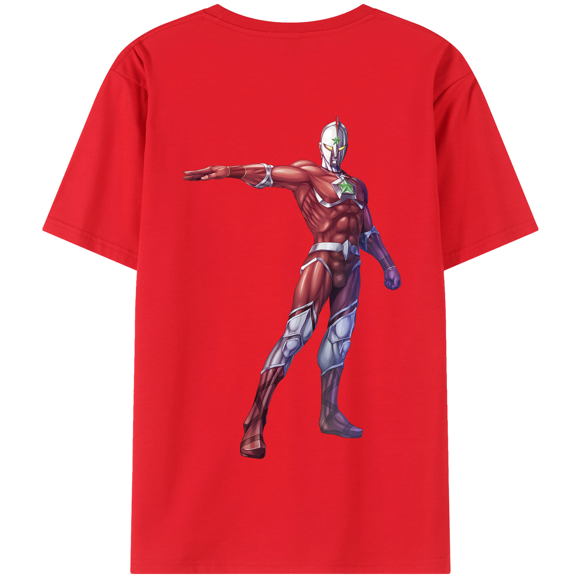 （画像用） ウルトラマン Ultraman 綿100％半袖Tシャツ（背面プリント）