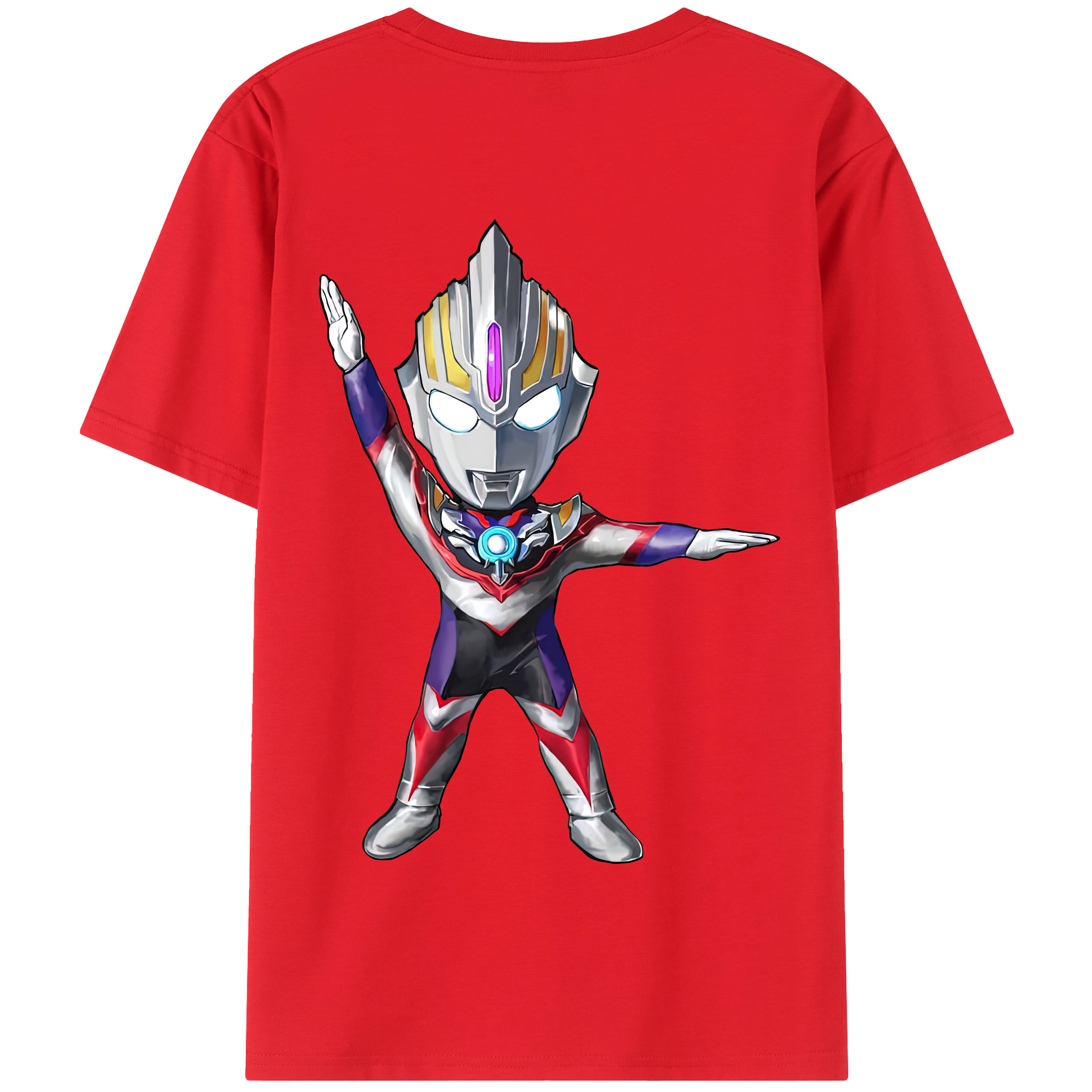（画像用） ウルトラマン Ultraman 綿100％半袖Tシャツ（背面プリント）