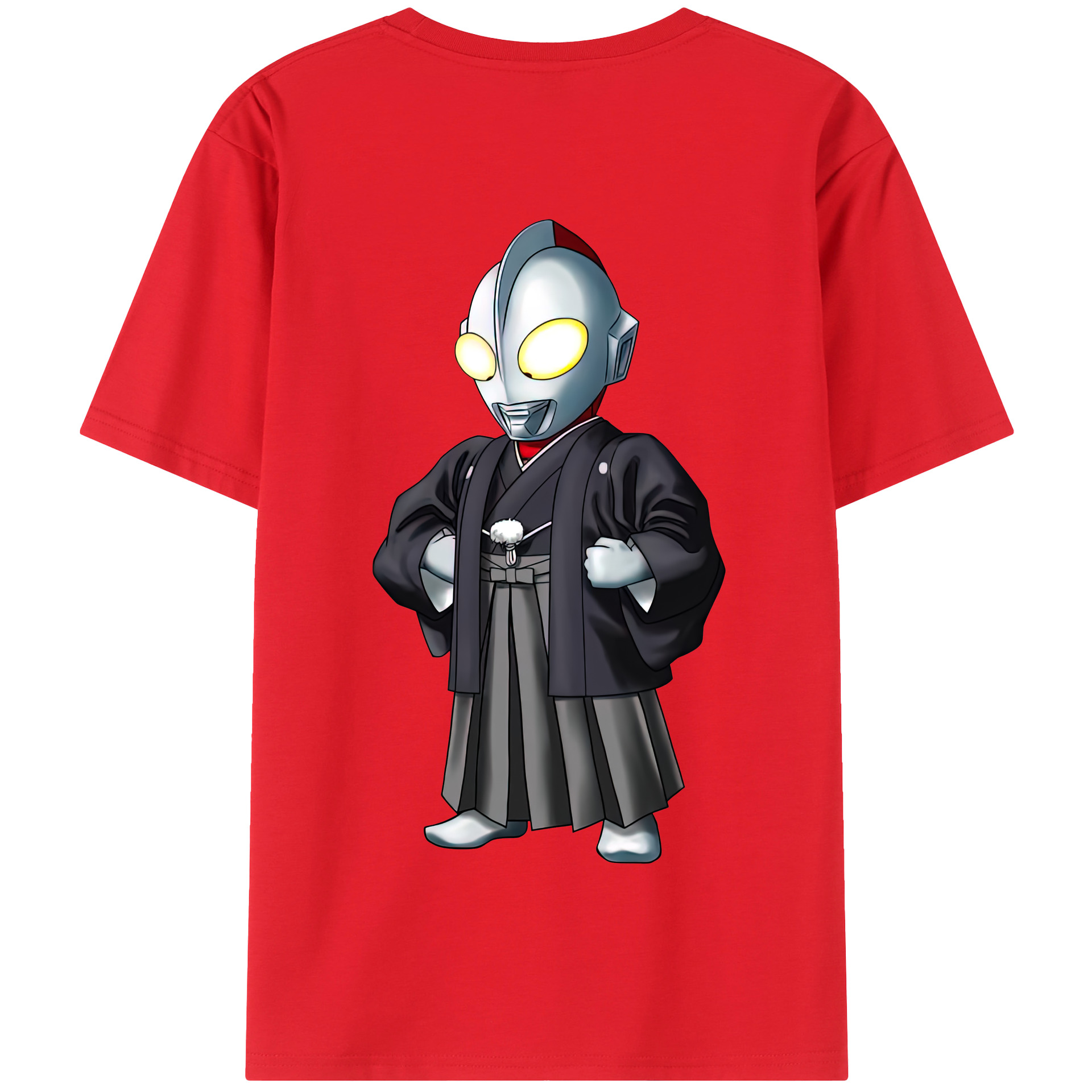 ウルトラマン Ultraman 綿100％半袖Tシャツ（背面プリント）