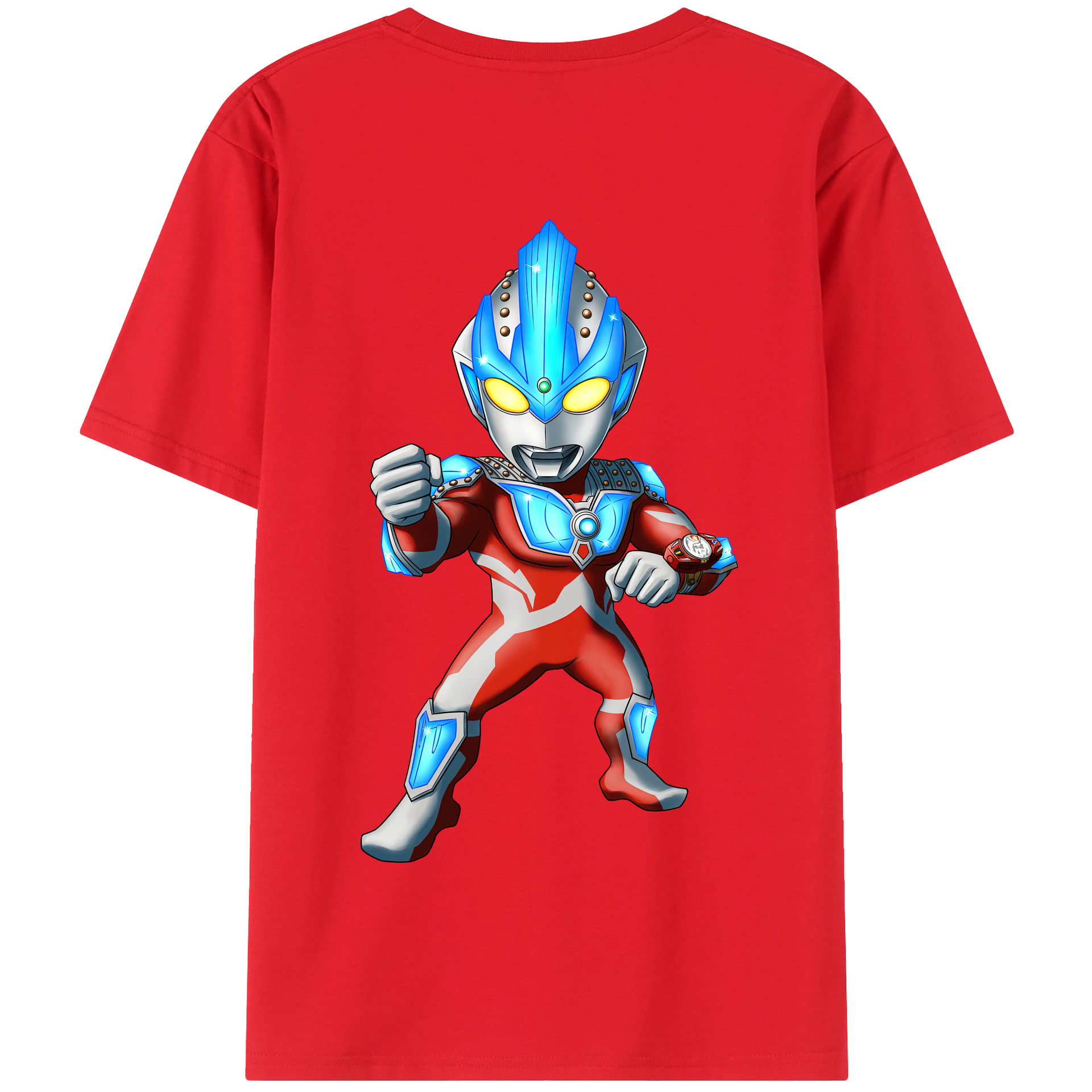 （画像用） ウルトラマン Ultraman 綿100％半袖Tシャツ（背面プリント）