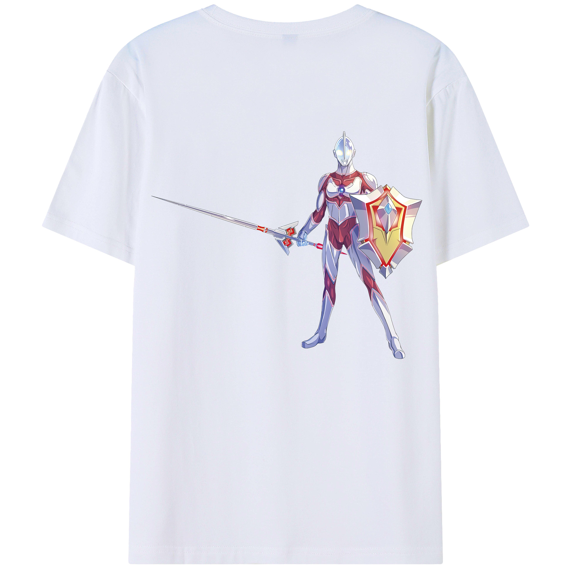 （画像用） ウルトラマン Ultraman 綿100％半袖Tシャツ（背面プリント）