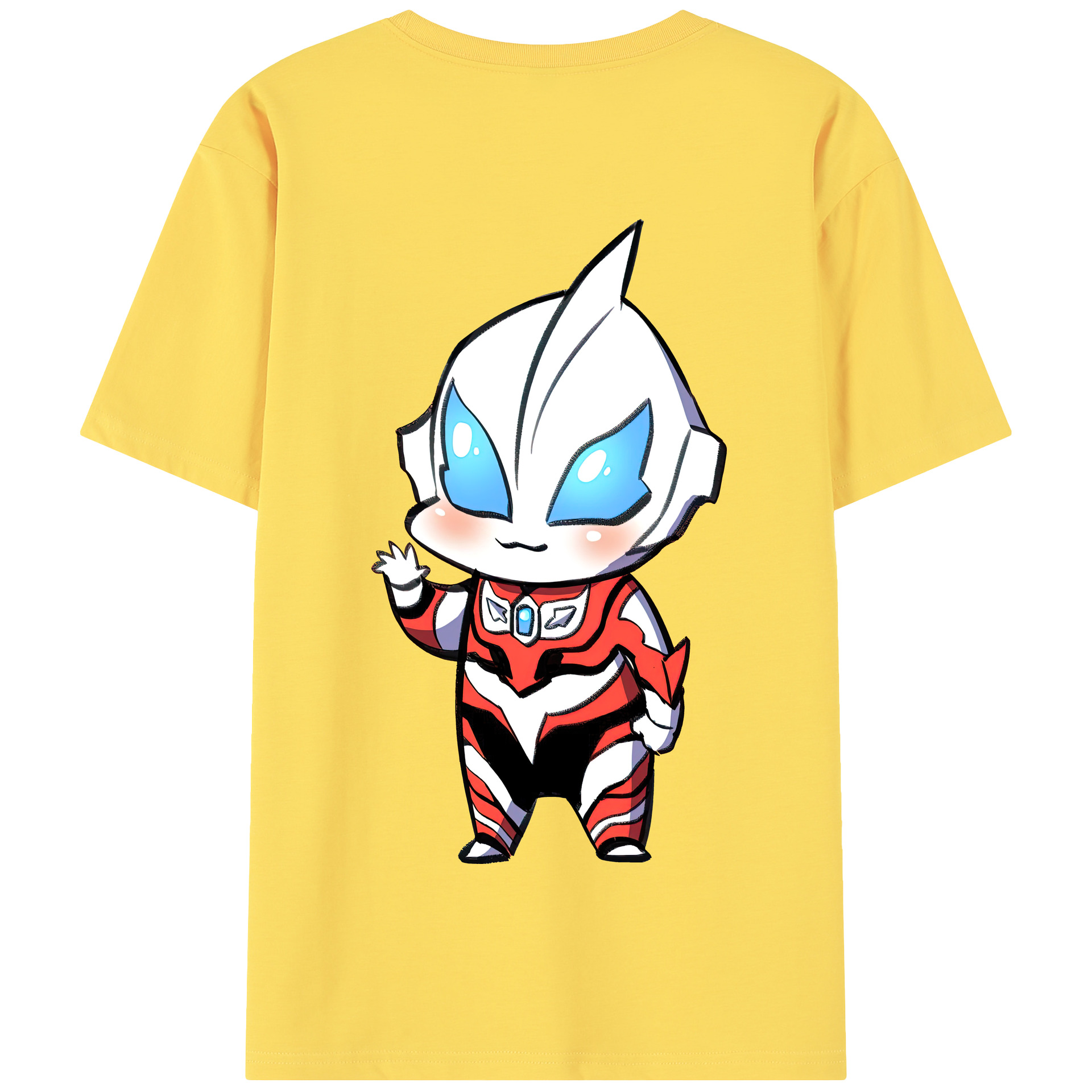 ウルトラマン Ultraman 綿100％半袖Tシャツ（背面プリント）