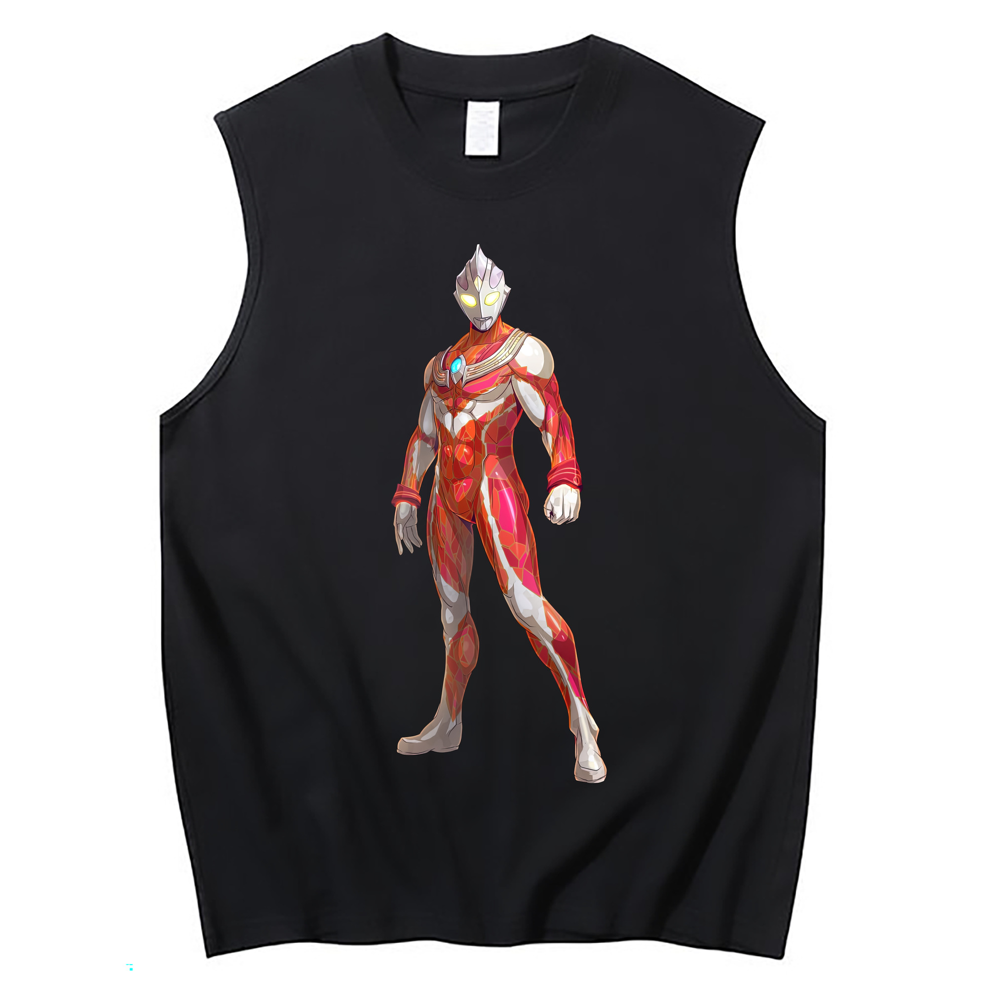 （画像用） ウルトラマン Ultraman コットン100％タンクトップ（フロントプリント）