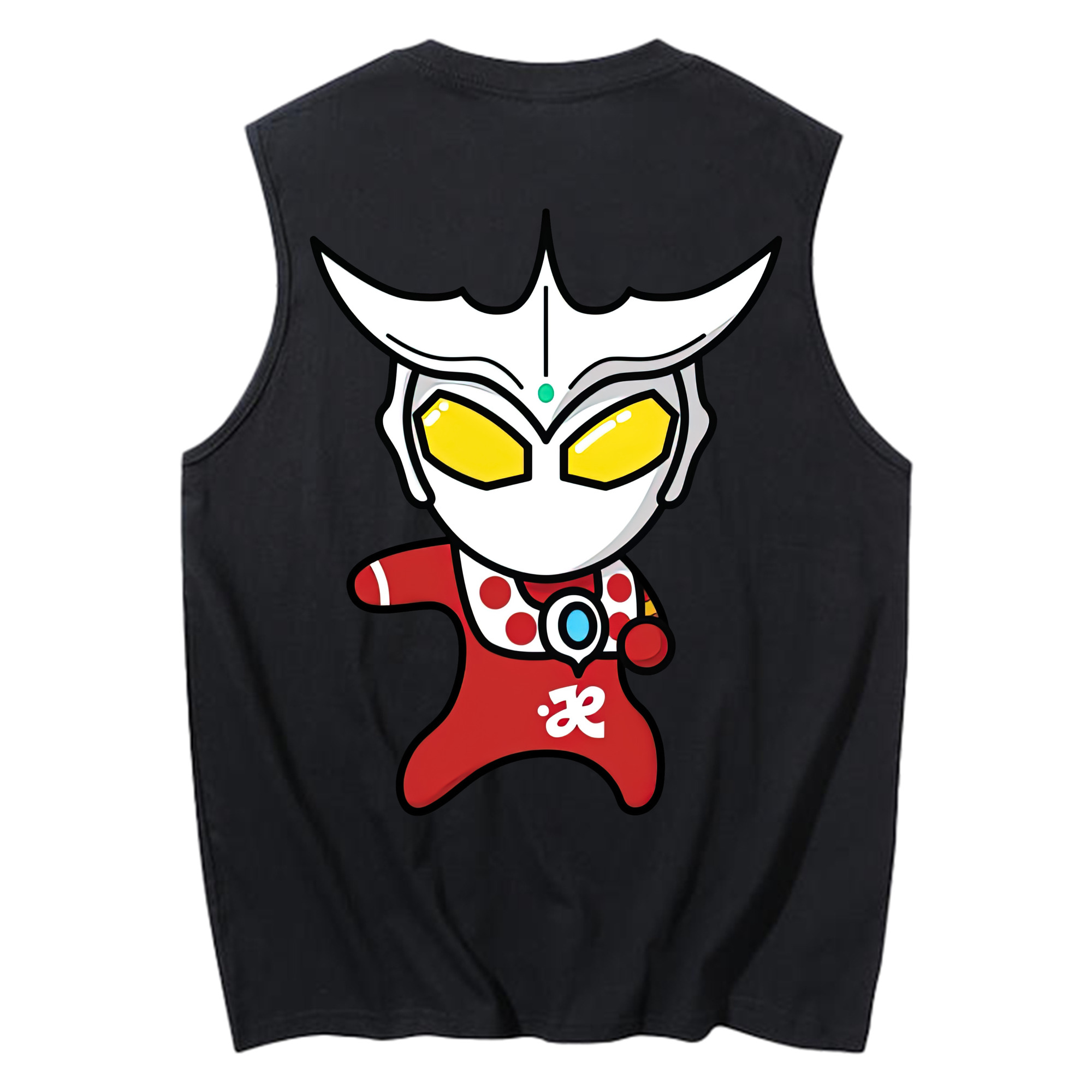 ウルトラマン Ultraman コットン100％タンクトップ（背面プリント）