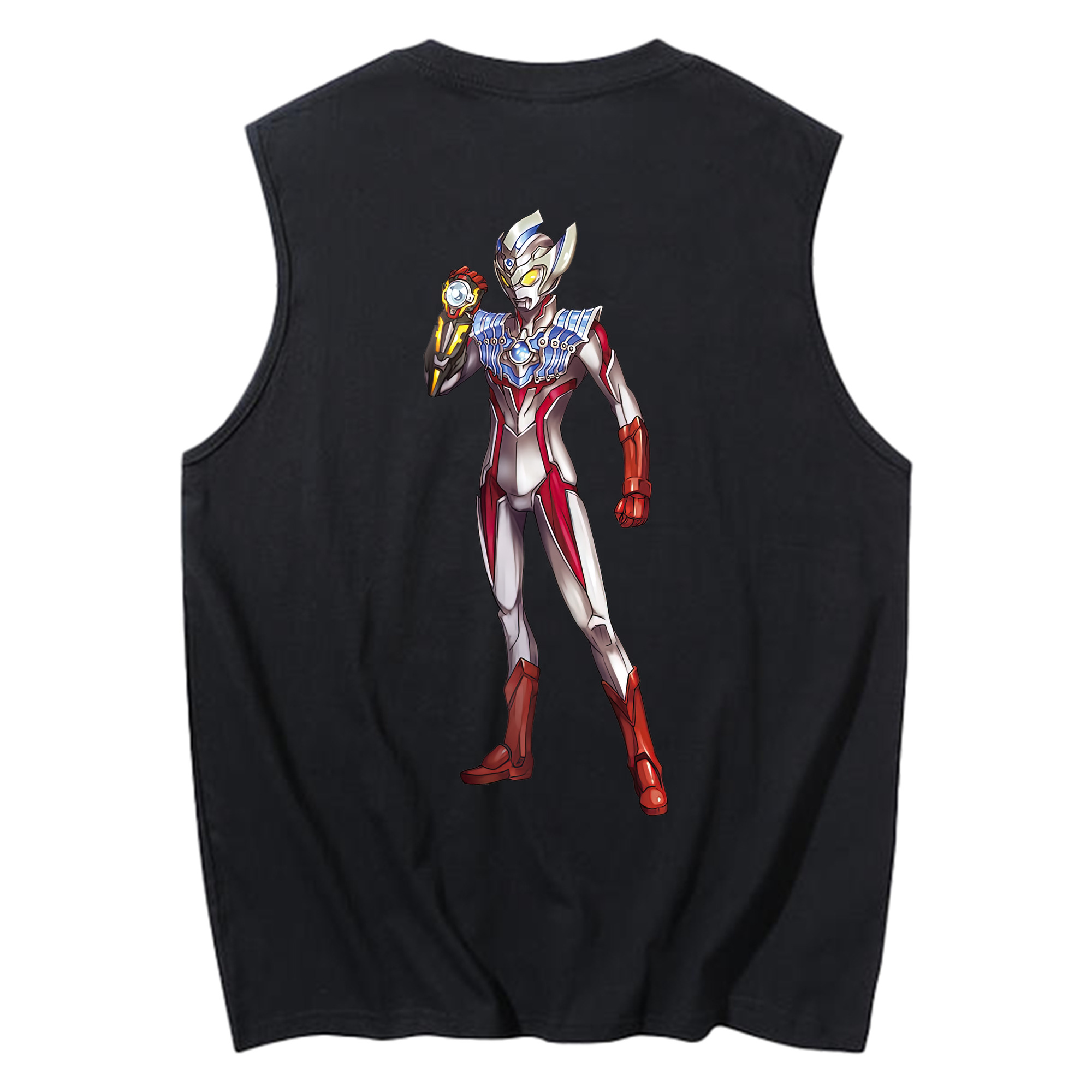 （画像用） ウルトラマン Ultraman コットン100％タンクトップ（背面プリント）