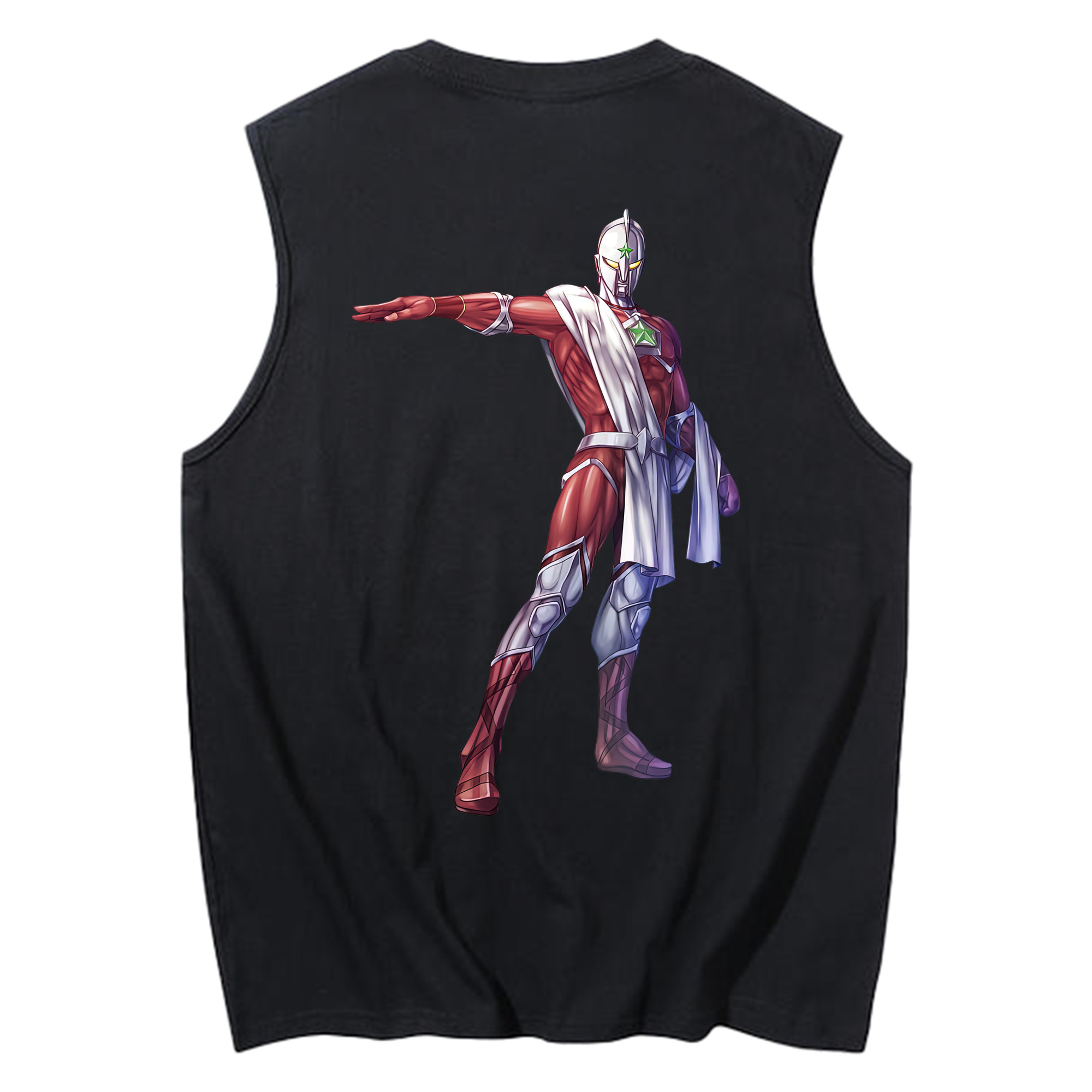 ウルトラマン Ultraman コットン100％タンクトップ（背面プリント）