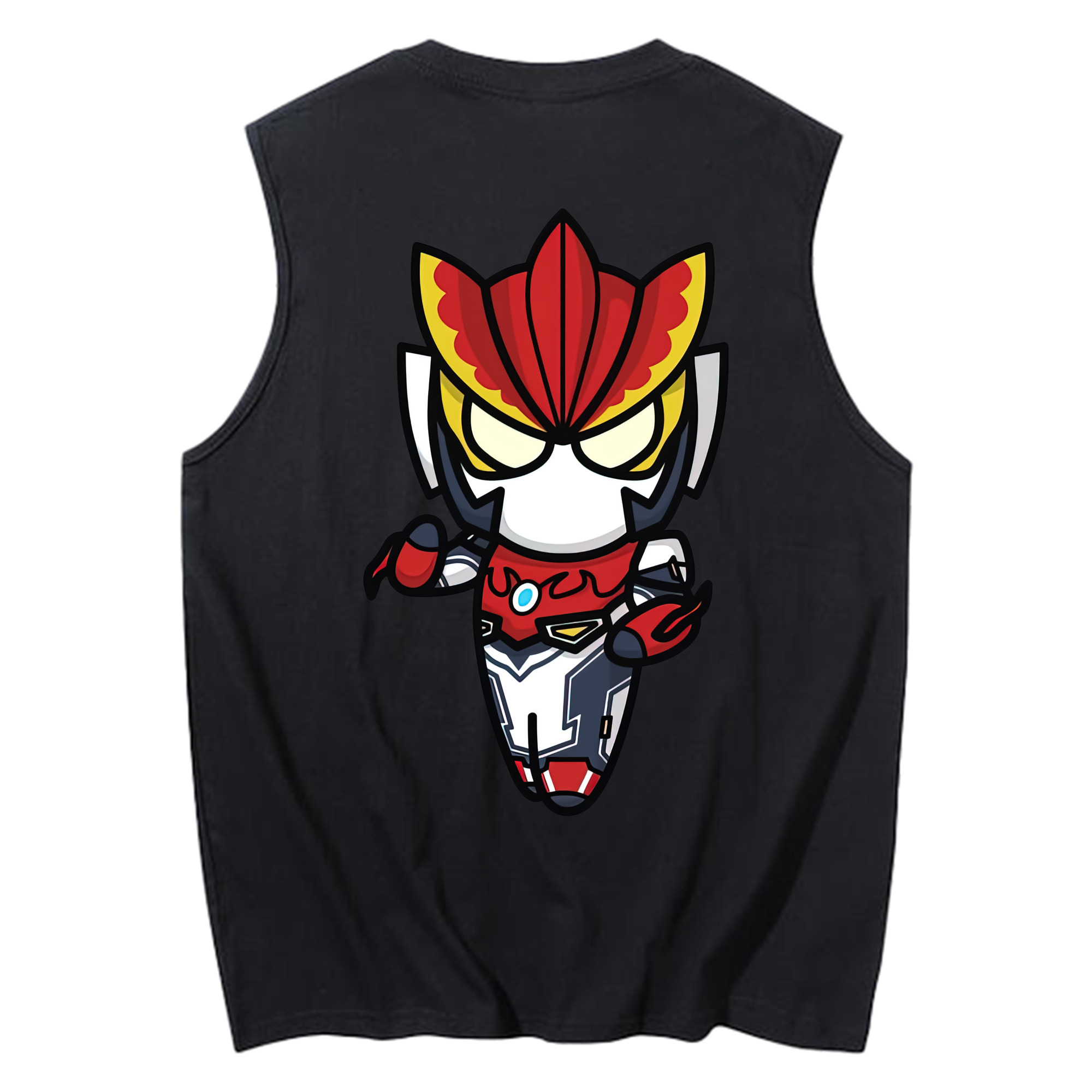 ウルトラマン Ultraman コットン100％タンクトップ（背面プリント）